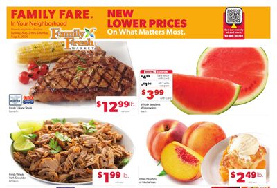 Family Fresh Weekly Ad August 2 - 8, 2026
