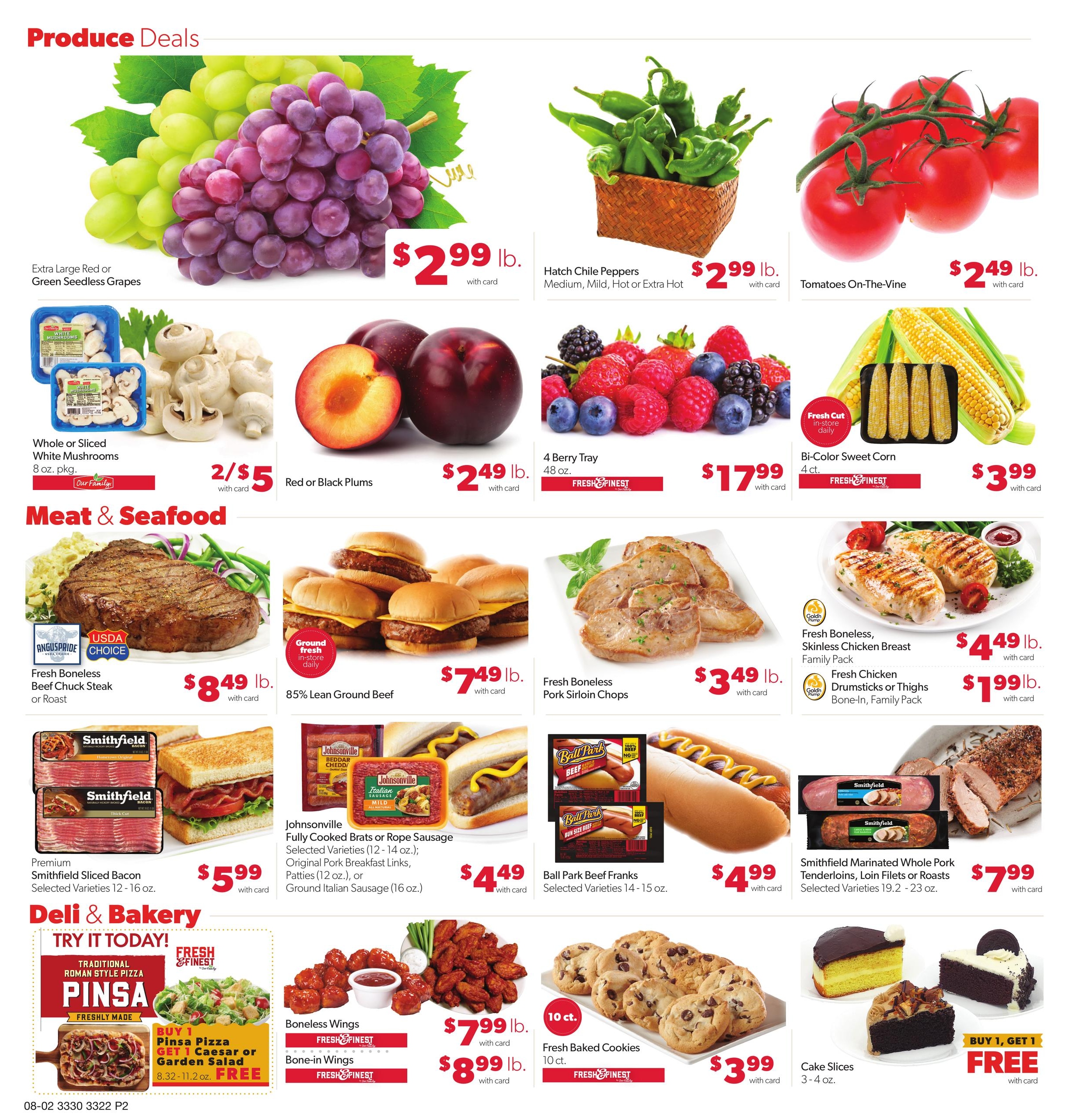 Family Fresh Weekly Ad August 2 - 8, 2026