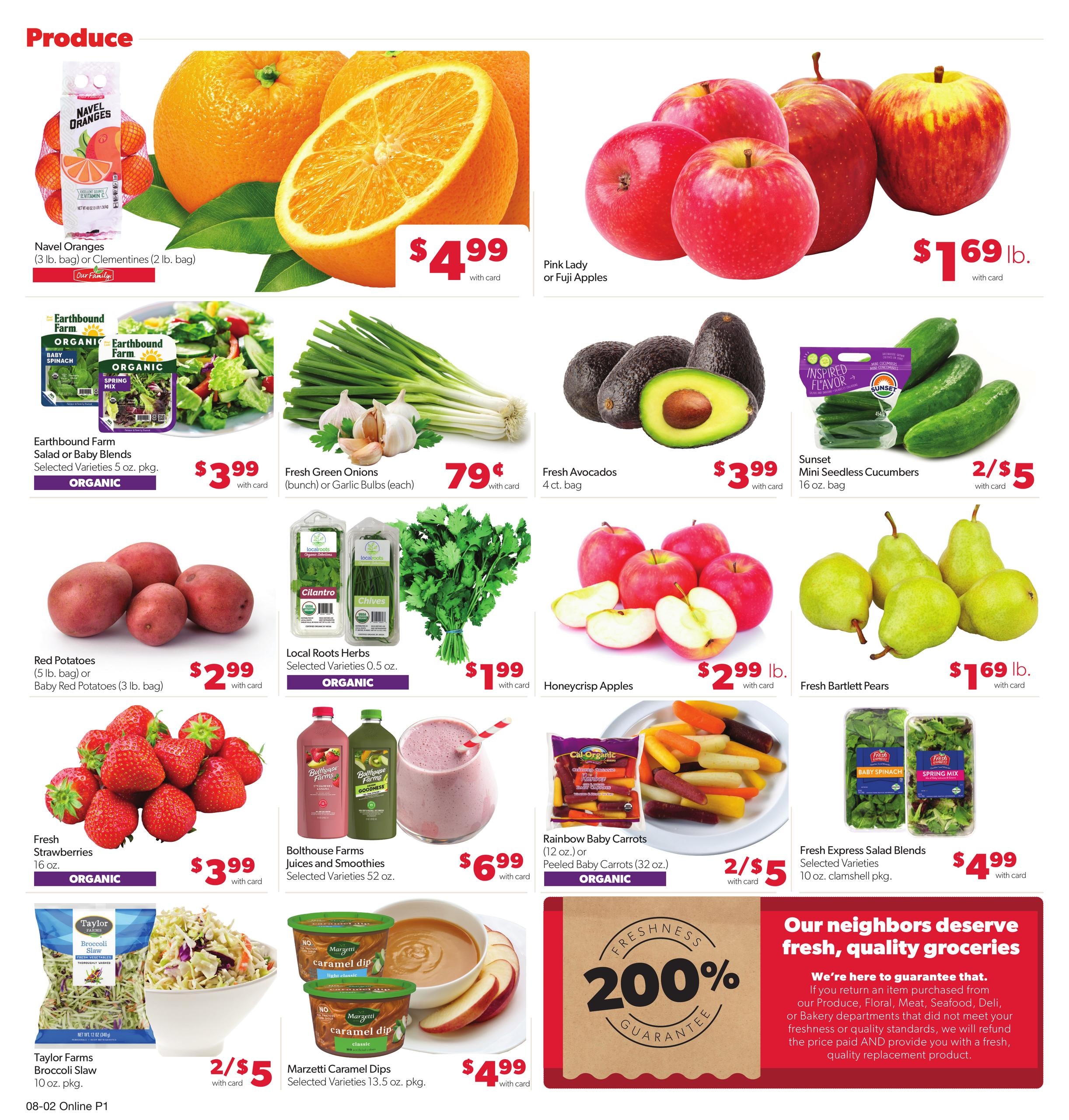 Family Fresh Weekly Ad August 2 - 8, 2026