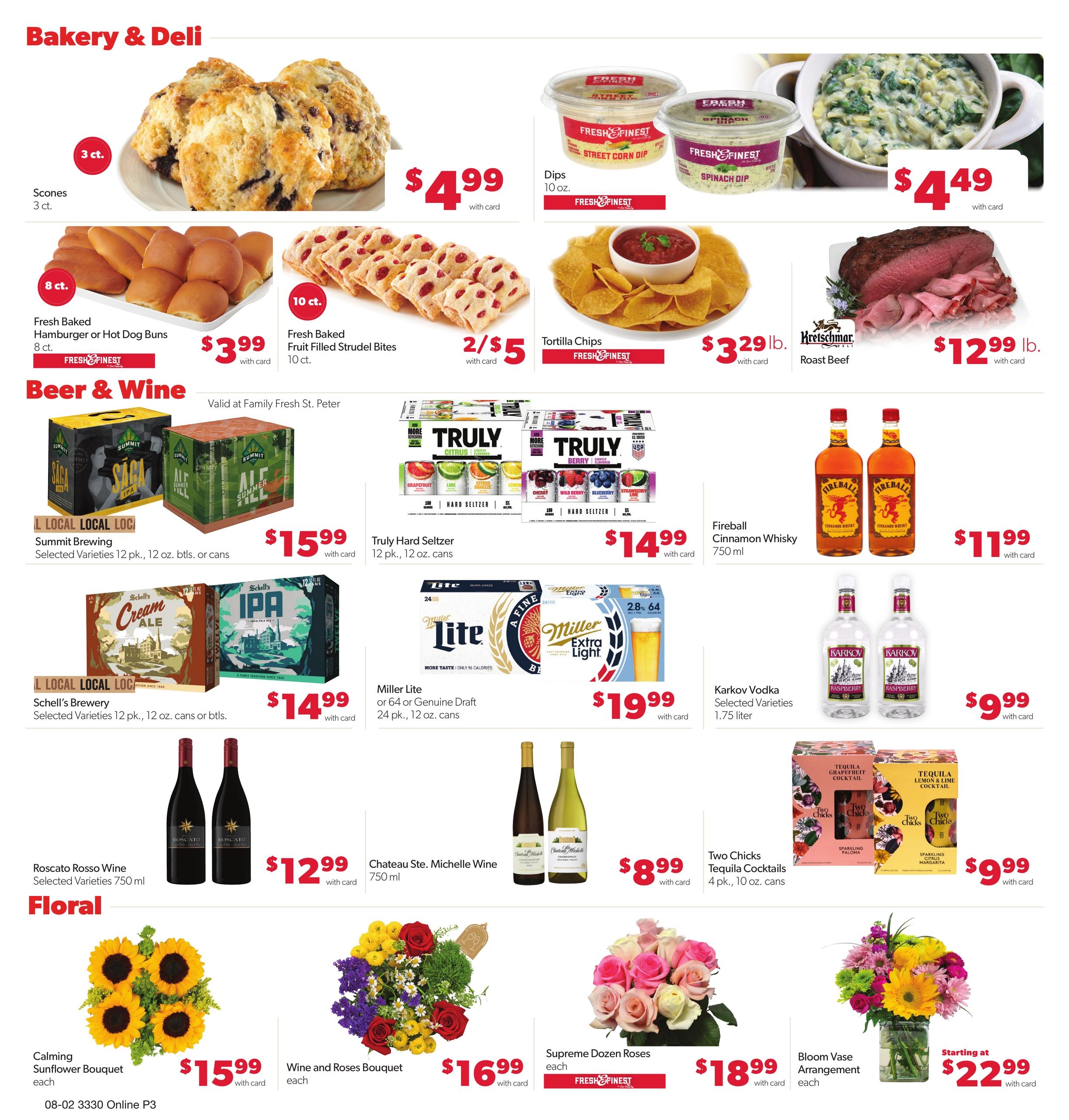Family Fresh (Madelia Area, MN) Weekly Ad August 2 - 8, 2026
