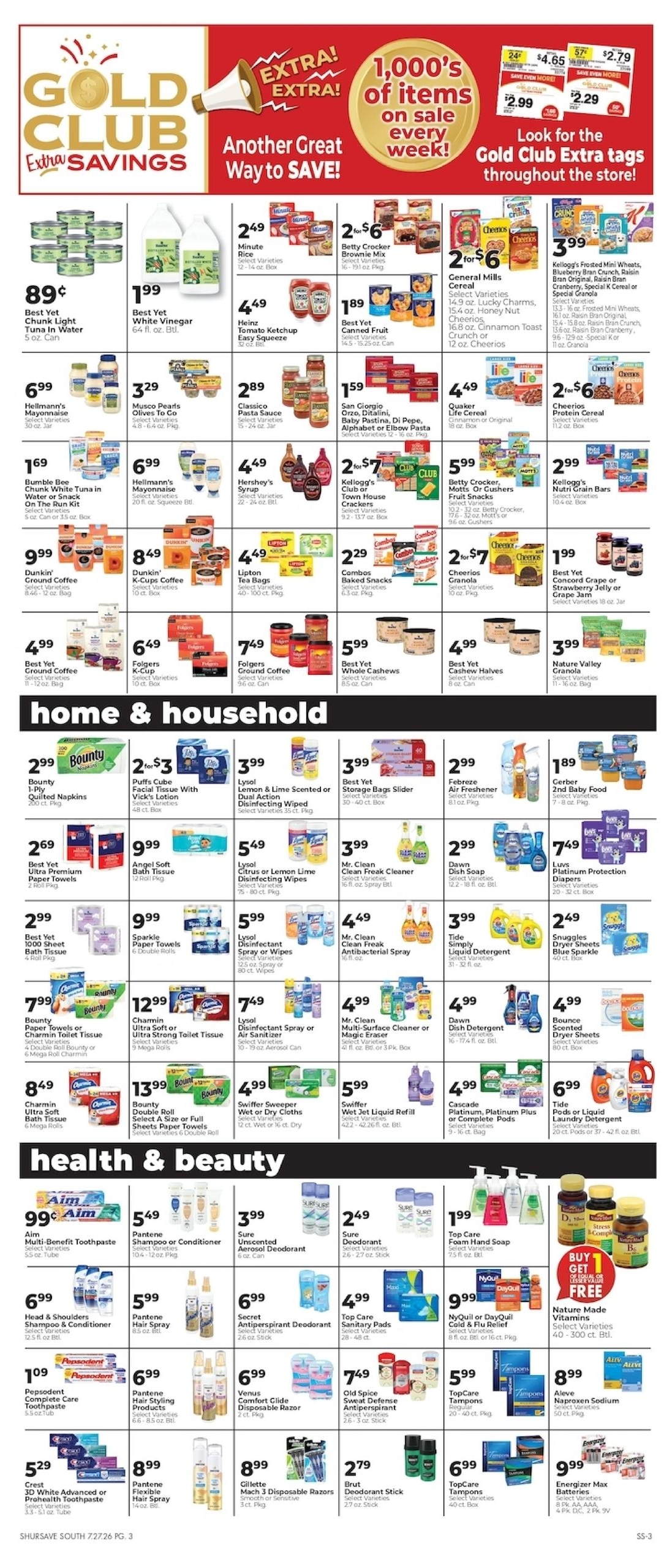 Sandy Ridge Market IGA Weekly Ad July 30 - August 5, 2026