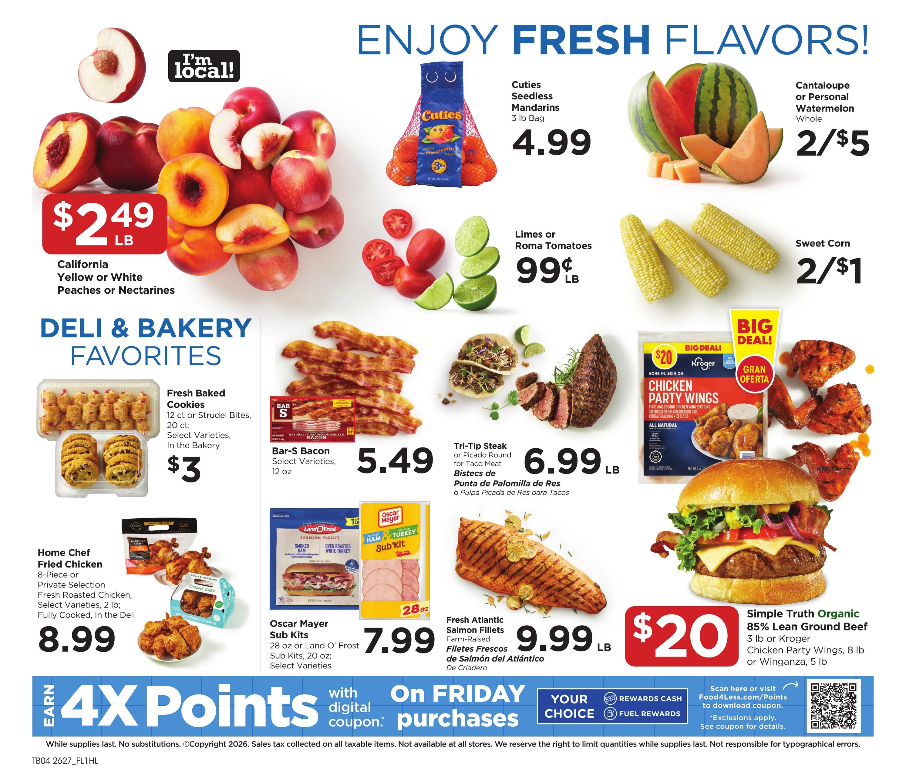 Food 4 Less (CA) California Weekly Ad August 5 - 11, 2026