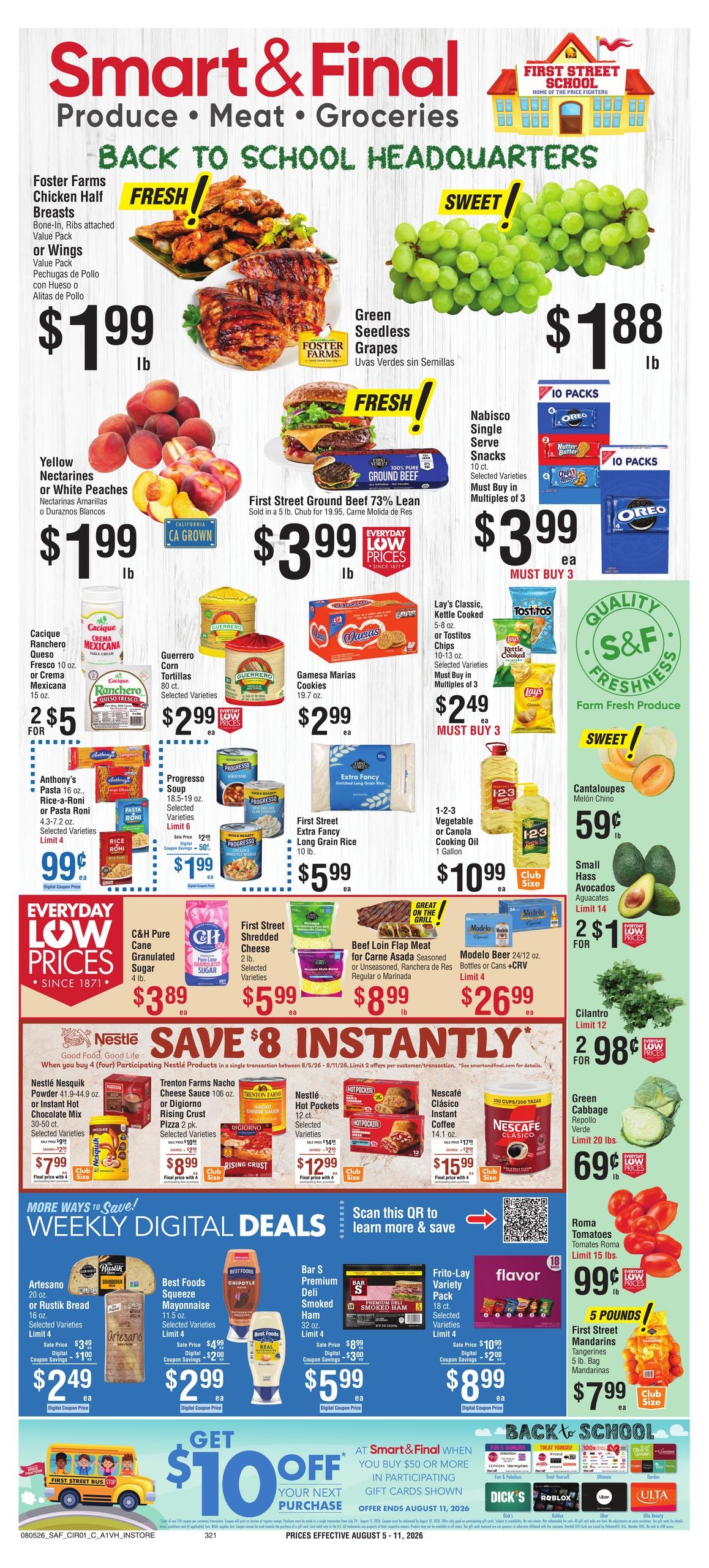 Smart & Final Weekly Ad August 5 - 11, 2026