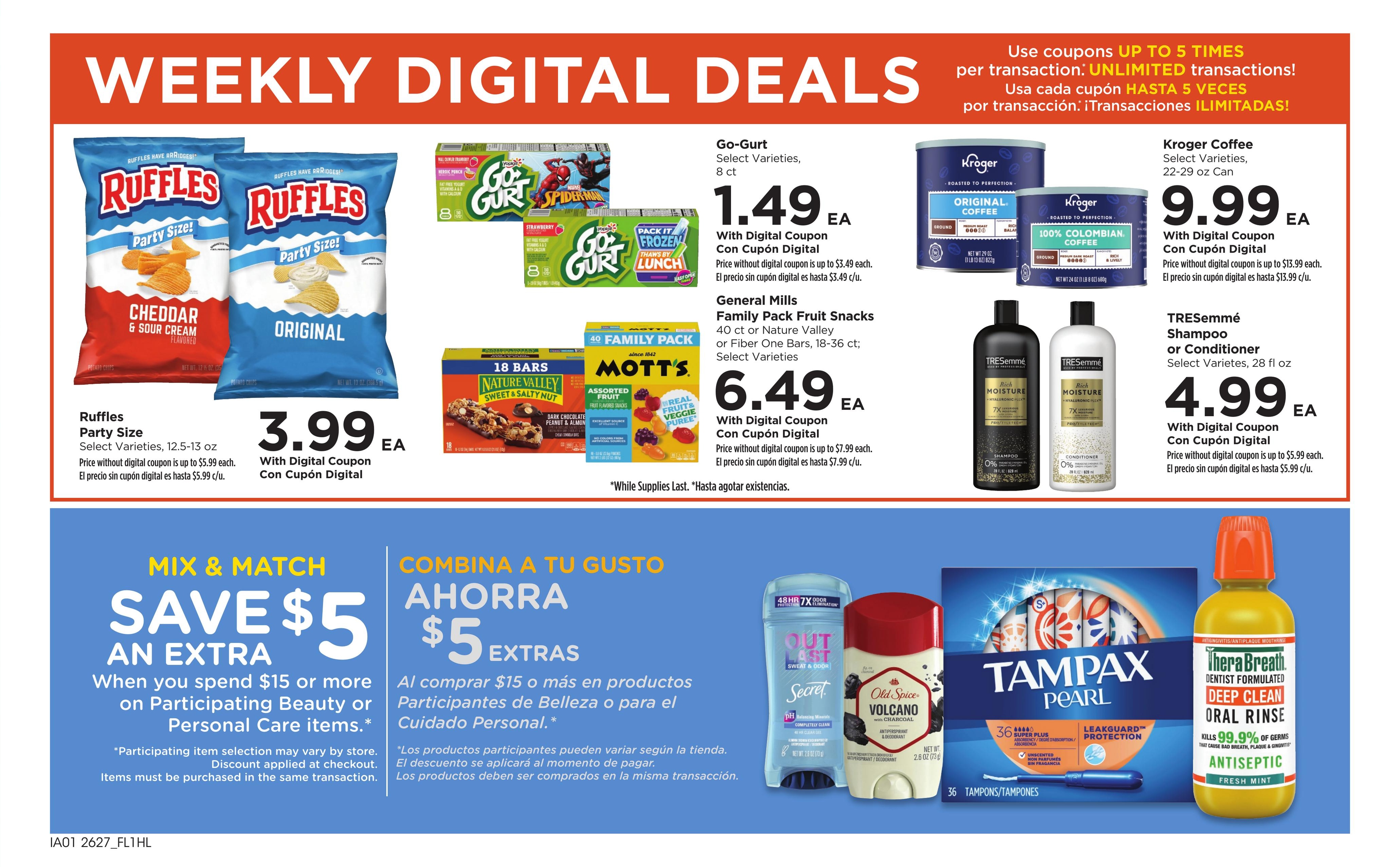 Foods Co (Fresno–Clovis Area, CA) Weekly Ad August 5 - 11, 2026