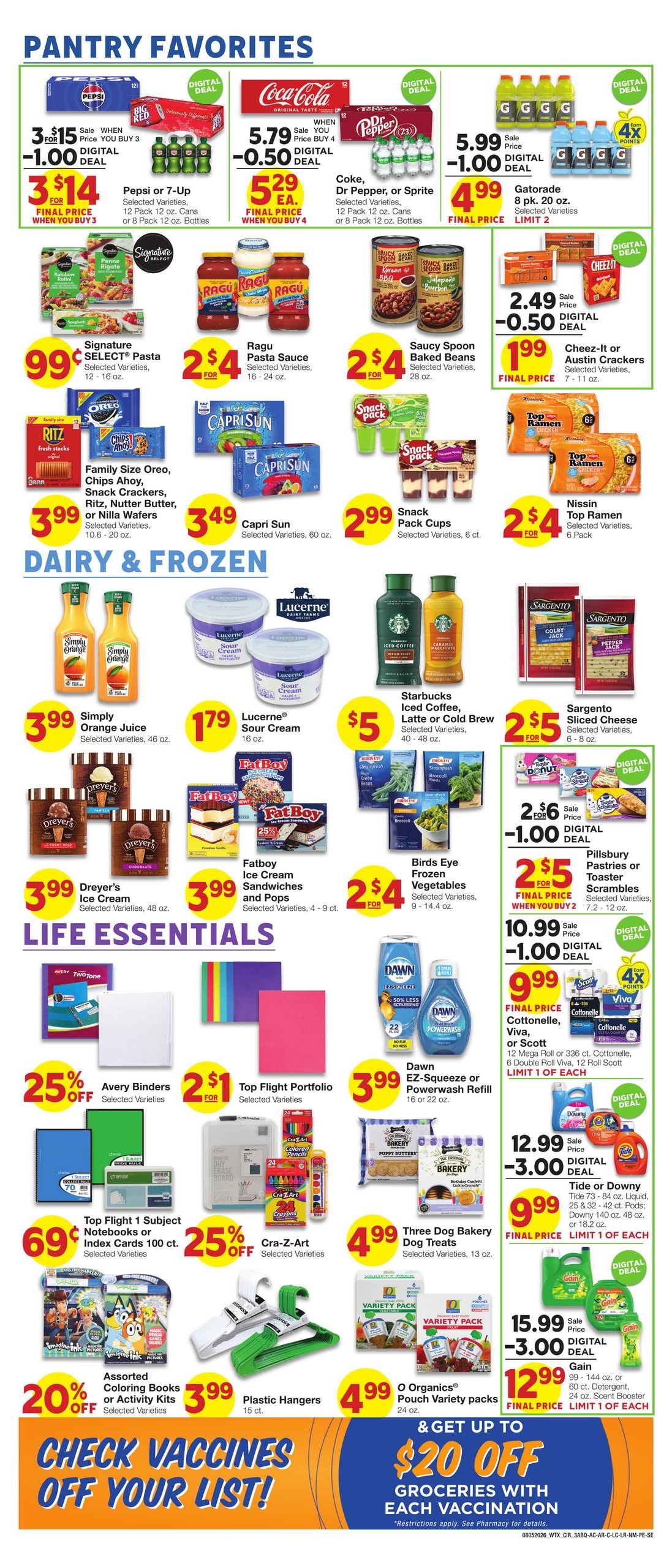 Market Street (Albuquerque-Rio Rancho Area, NM) Weekly Ad August 5 - 11, 2026