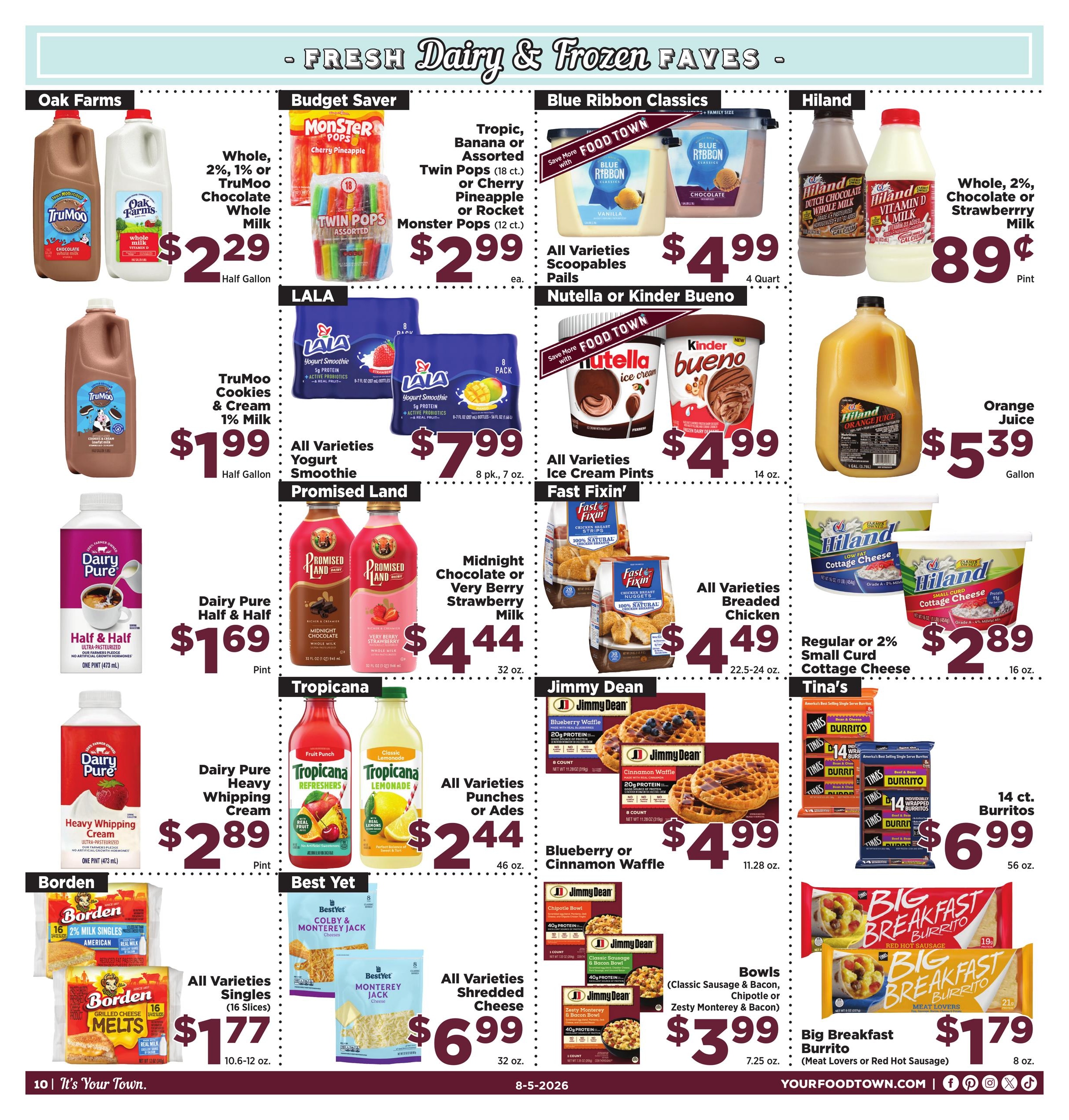 Food Town Texas foodtowntexas Weekly Ad August 5 - 11, 2026