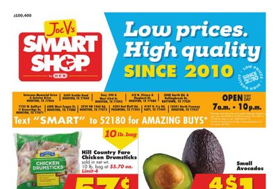 Joe V's Smart Shop (Pearland–Houston Area, TX) Weekly Ad August 5 - 11, 2026