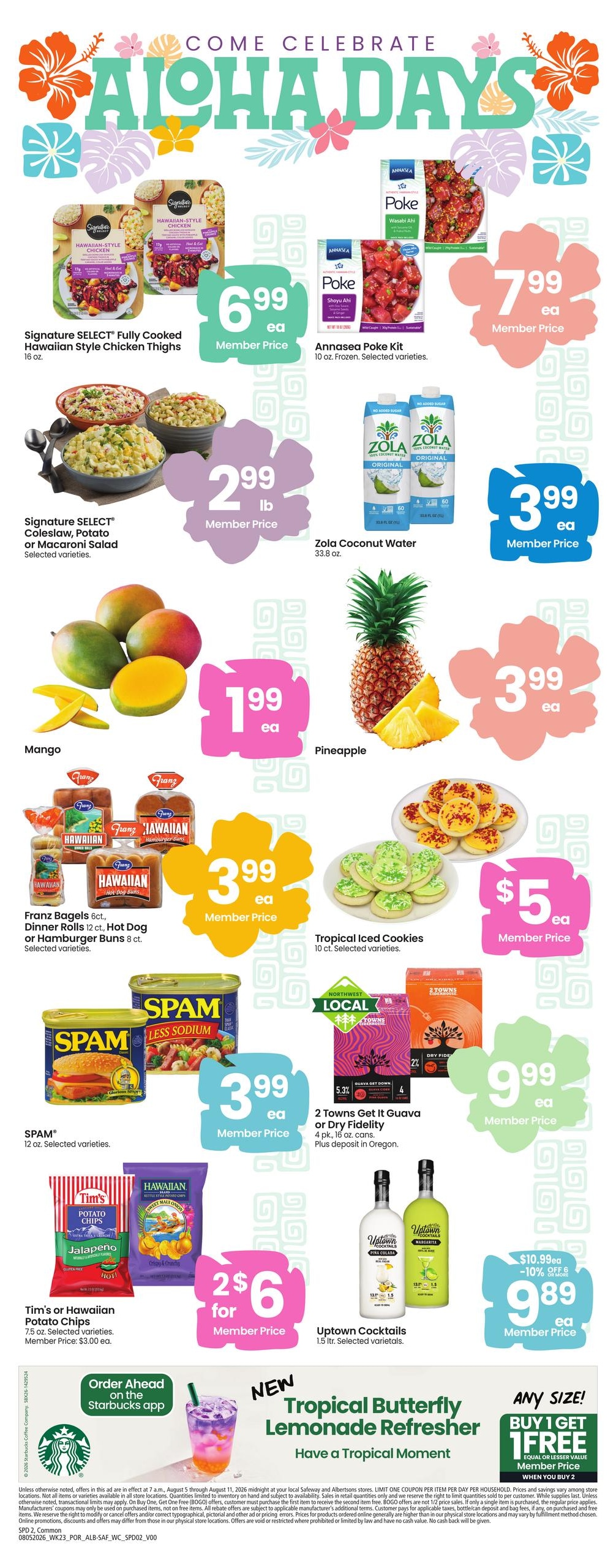 Albertsons (OR) Weekly Ad August 5 - 11, 2026