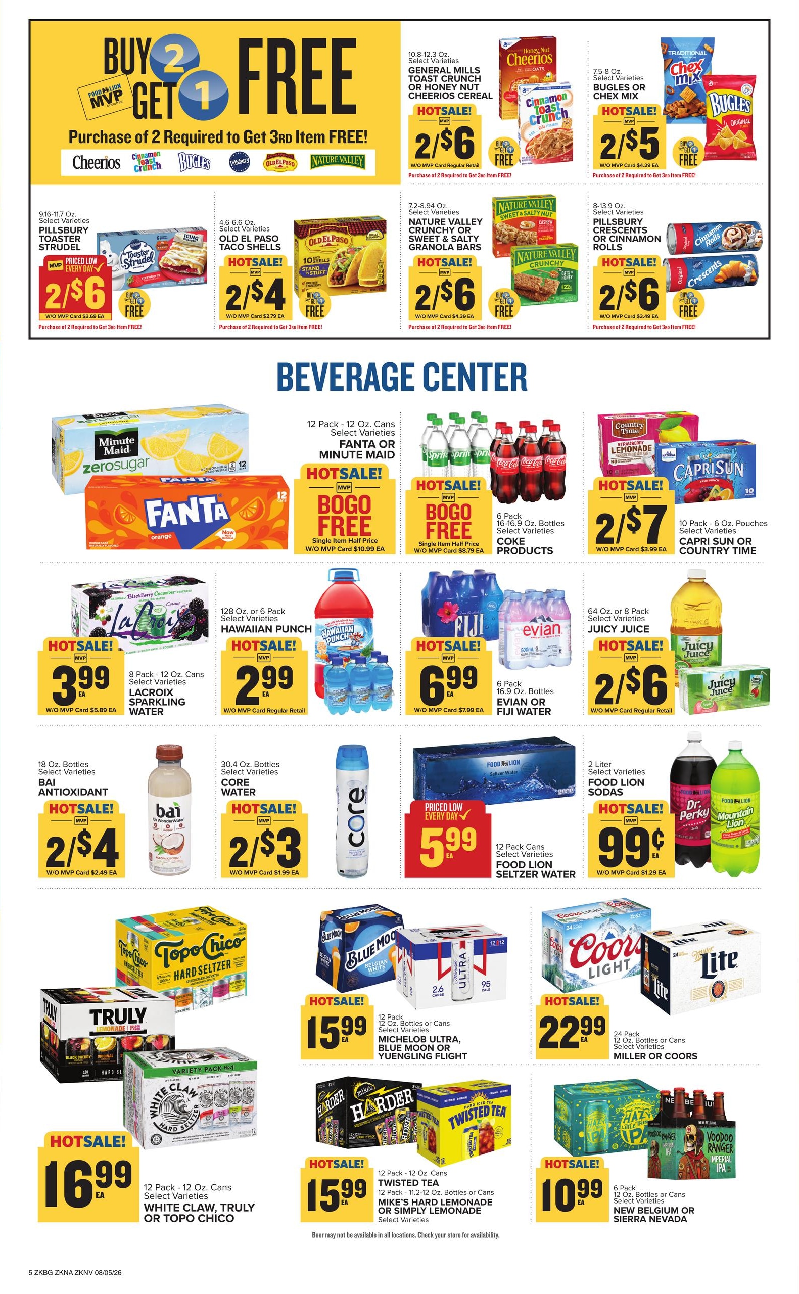 Food Lion (Hopkinsville Area, KY) Weekly Ad August 5 - 11, 2026