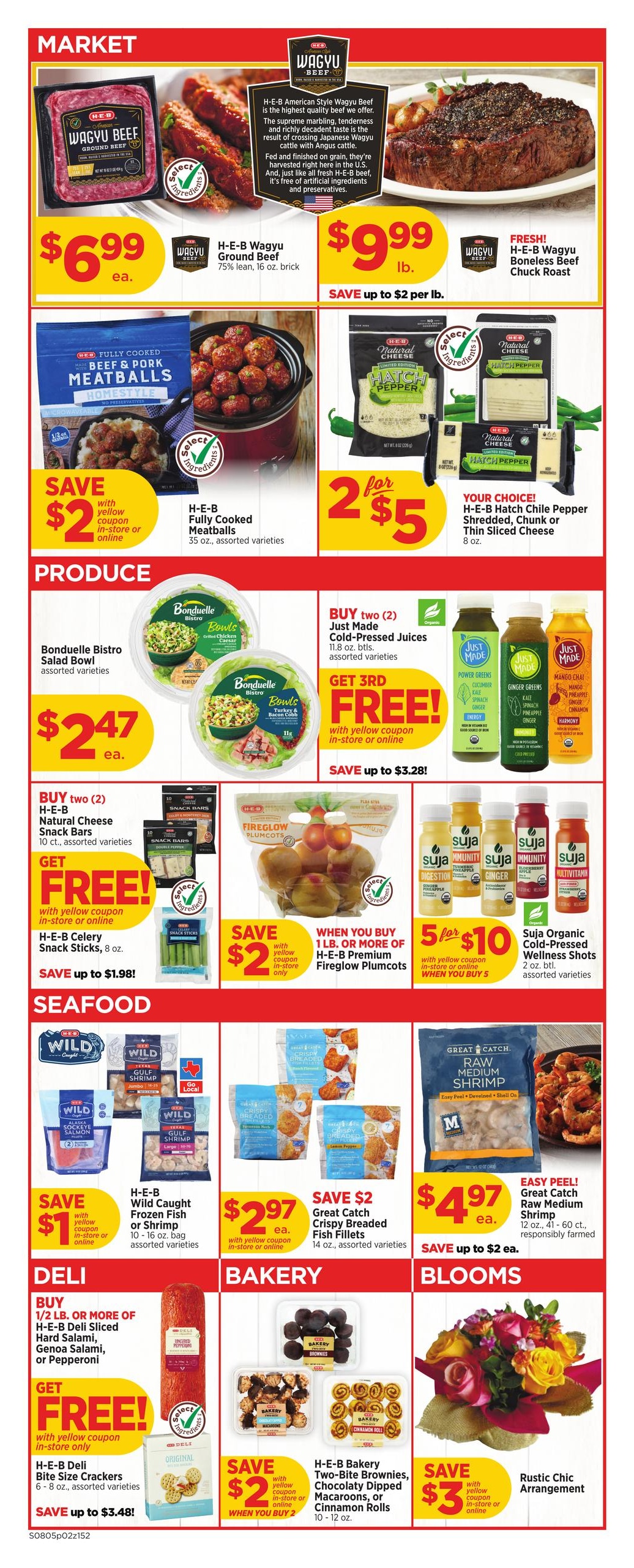 H-E-B (Mesquite–Coppell Area, TX) Weekly Ad August 5 - 11, 2026