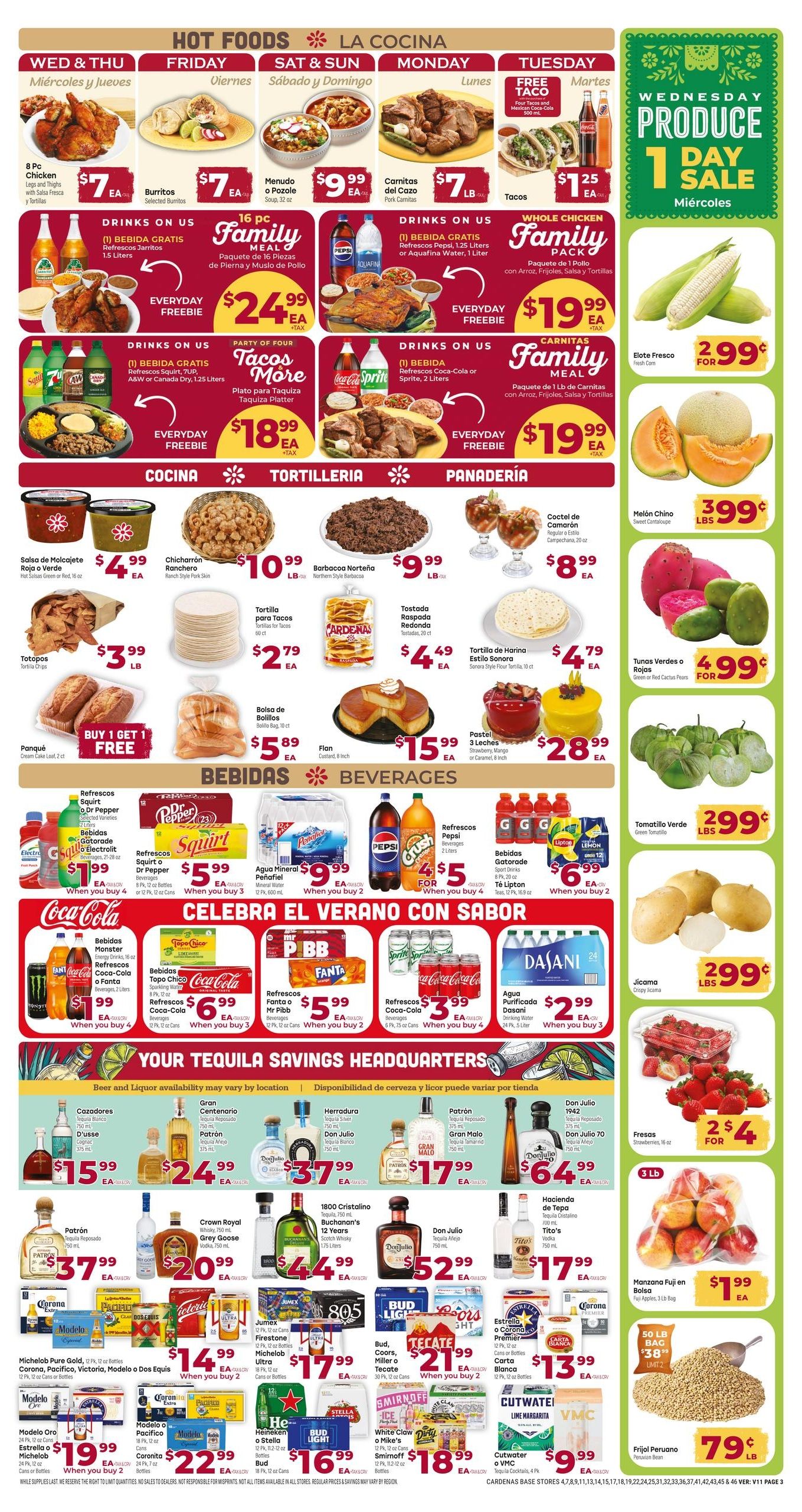 Cardenas Markets (Adelanto Area, CA) Weekly Ad August 5 - 11, 2026