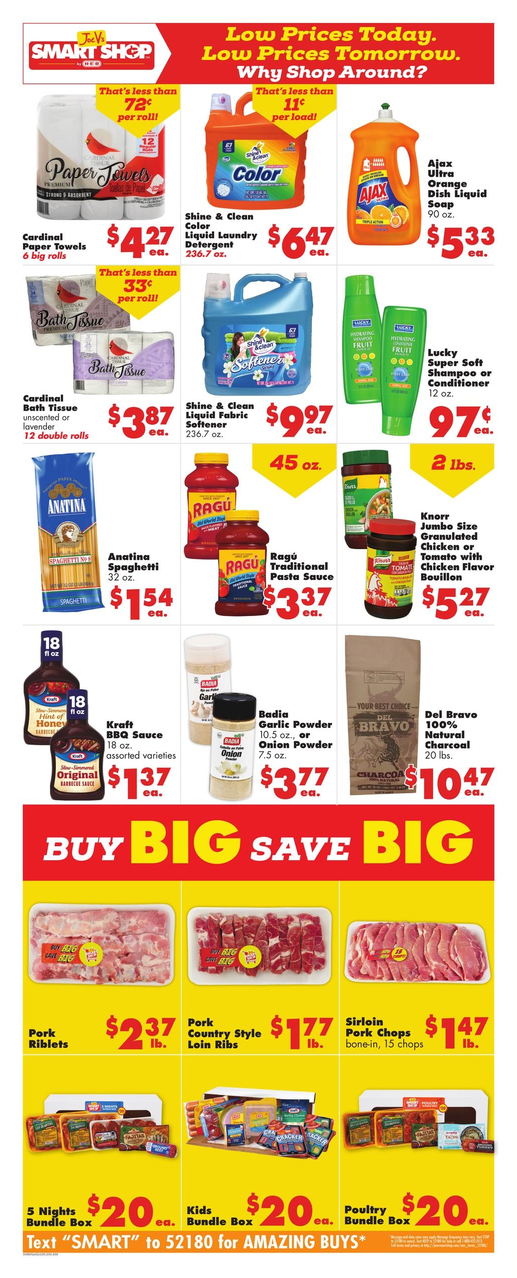 Joe V's Smart Shop (Mesquite–Carrollton Area, TX) Weekly Ad August 5 - 11, 2026