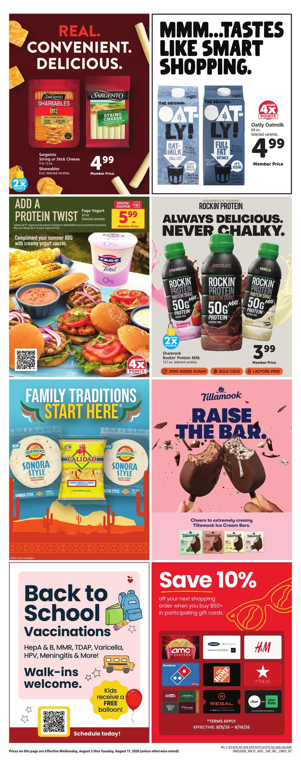 Safeway (Carson City–Sparks Area, CA–NV) Weekly Ad August 5 - 11, 2026