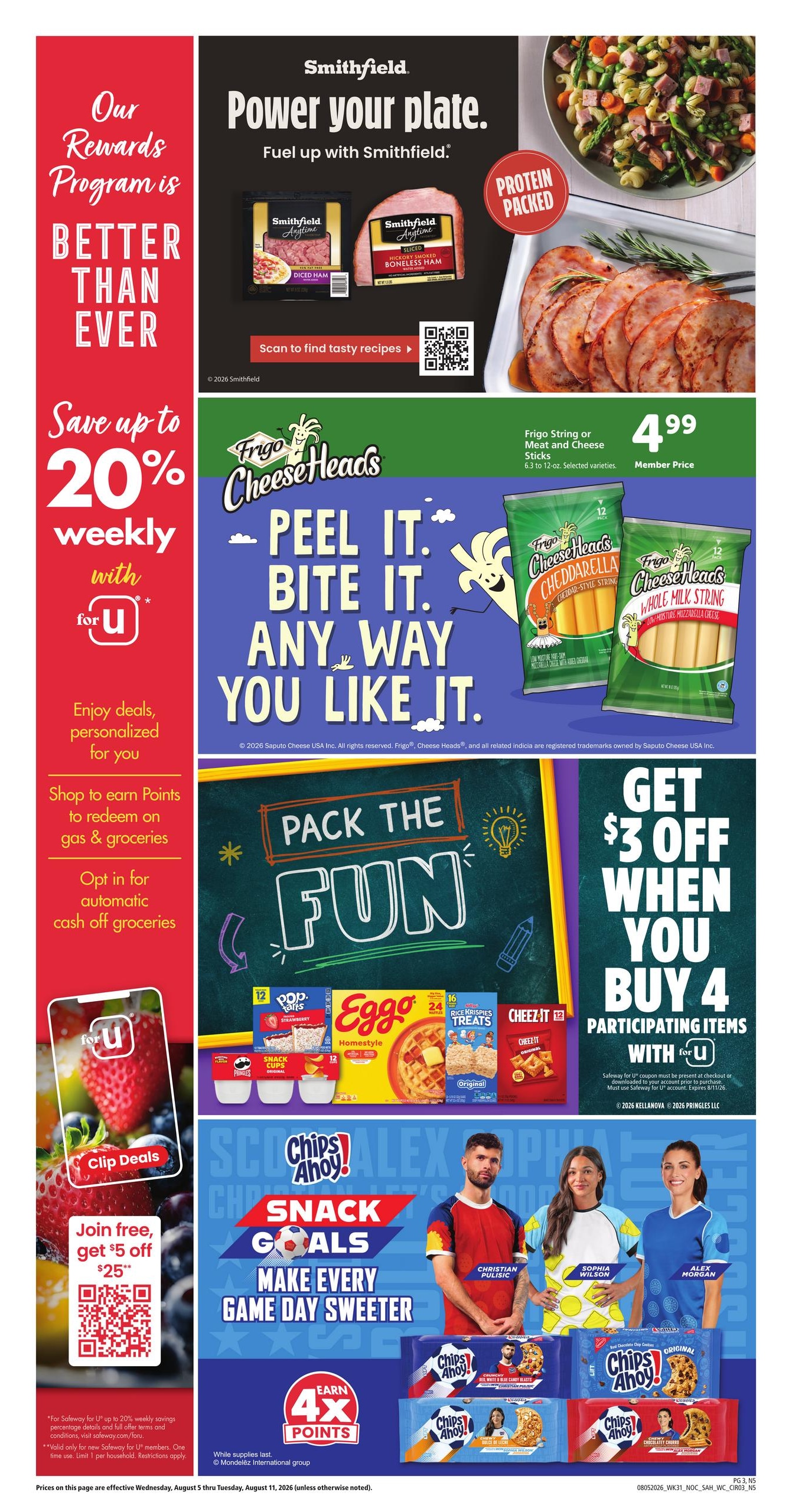 Safeway (Honolulu–Fort Shafter Area, HI) Weekly Ad August 5 - 11, 2026