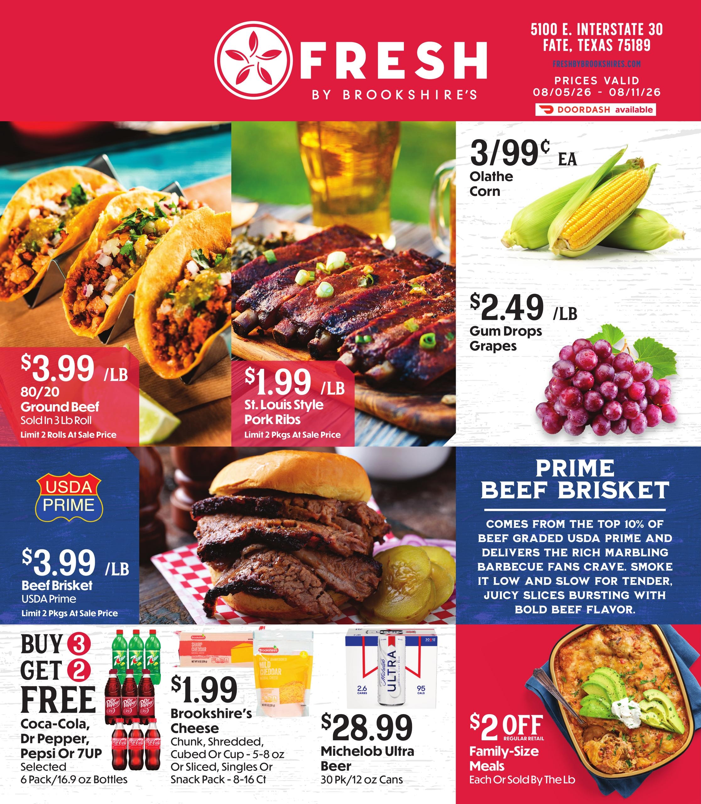 FRESH by Brookshire's Weekly Ad August 5 - 11, 2026