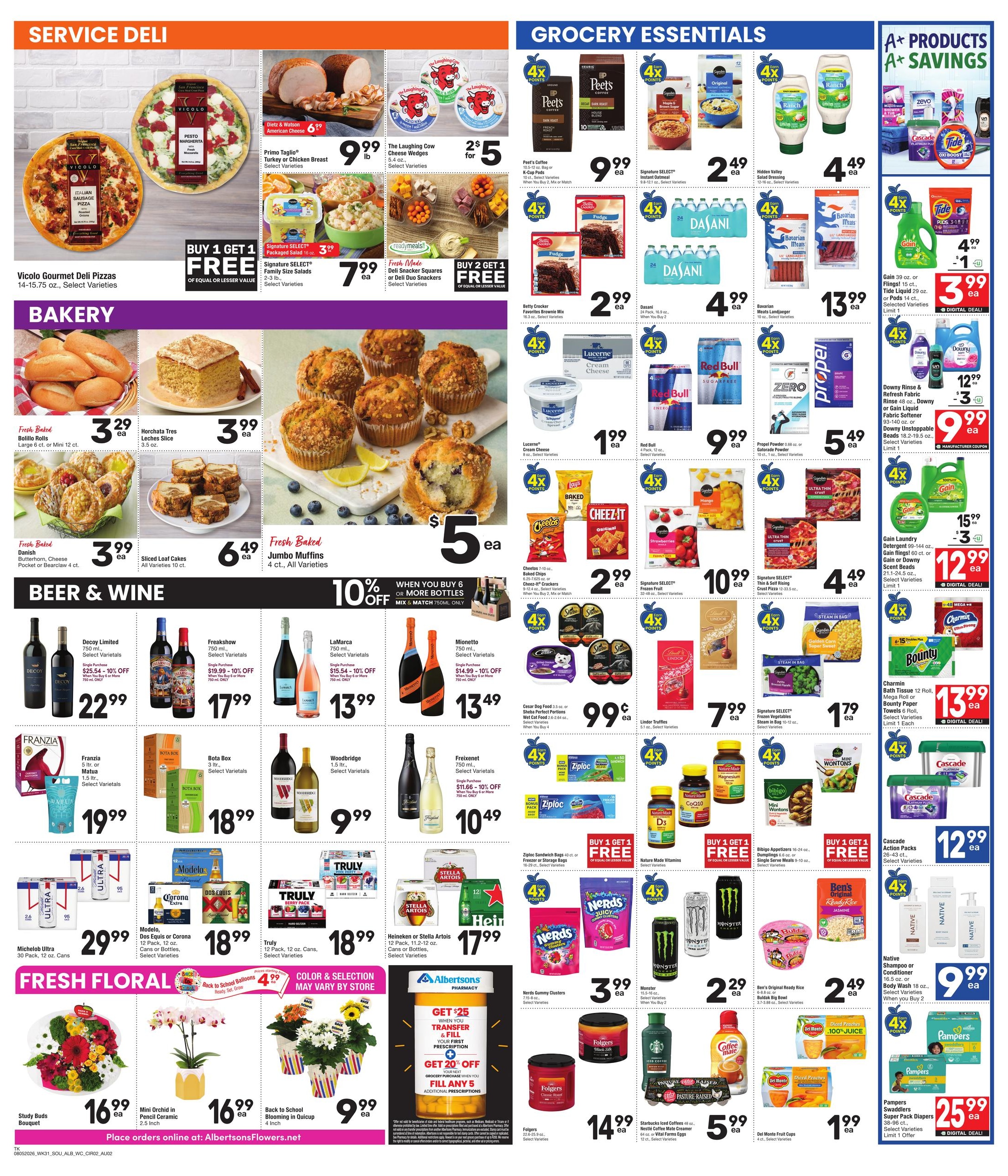Albertsons (Texarkana Area, TX) Weekly Ad August 5 - 11, 2026