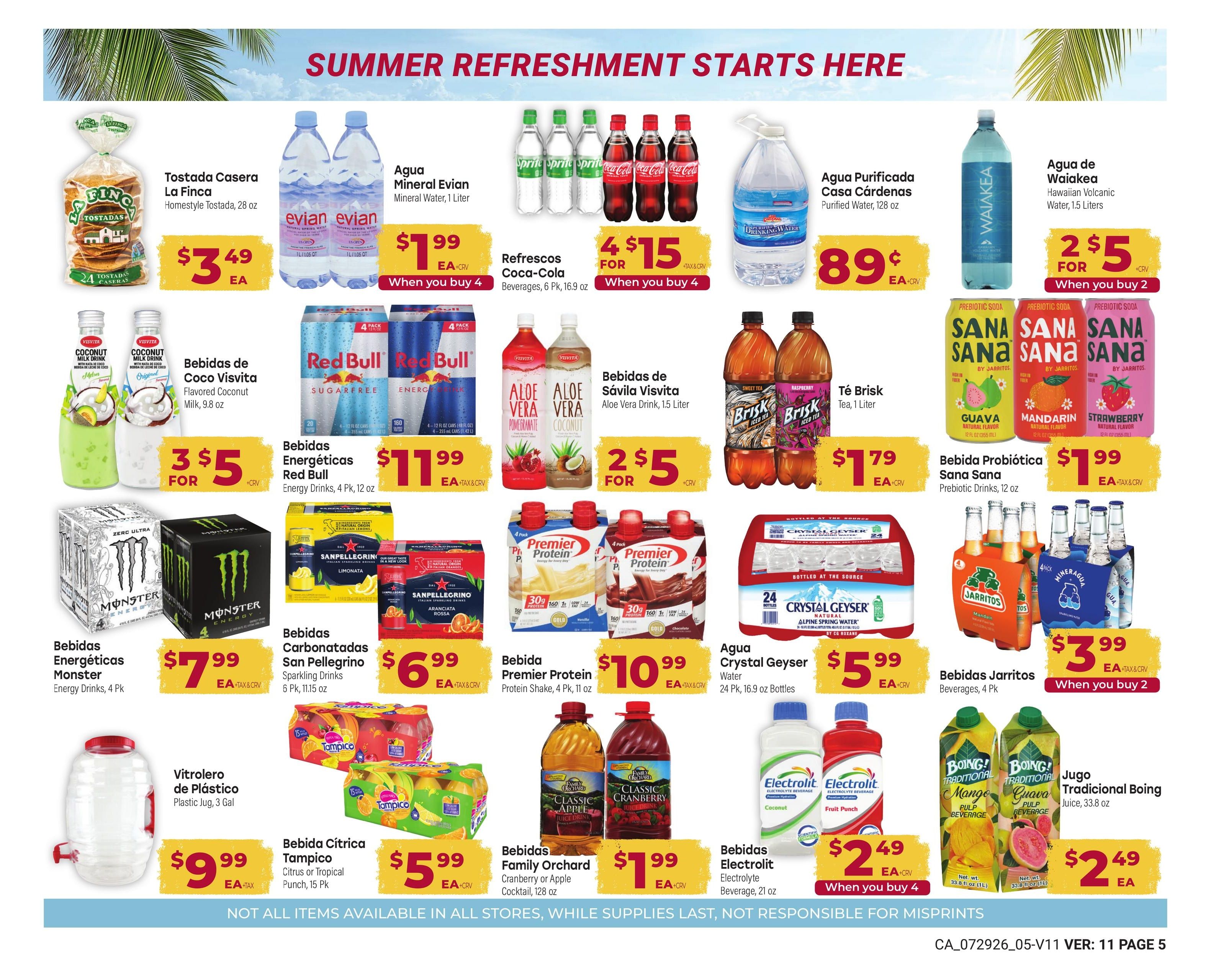 Cardenas Markets (CA) Weekly Ad July 29 - September 1, 2026