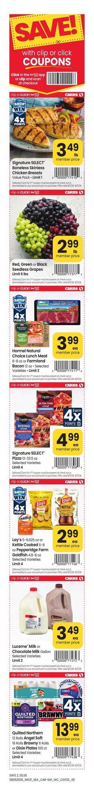 Safeway (Auke Bay Area, AK) Weekly Ad August 5 - 11, 2026