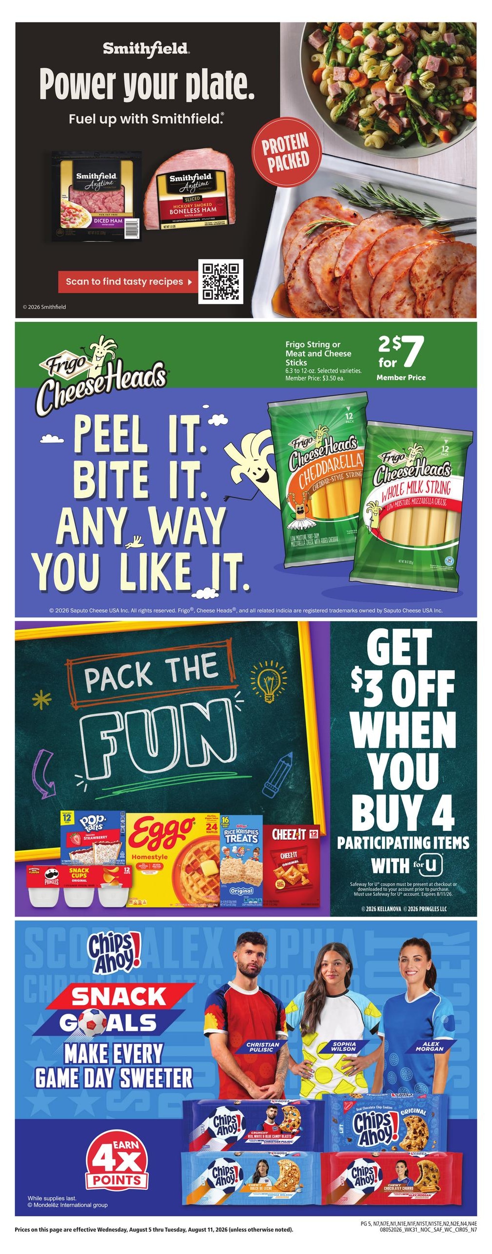 Safeway (Antelope Area, CA) Weekly Ad August 5 - 11, 2026