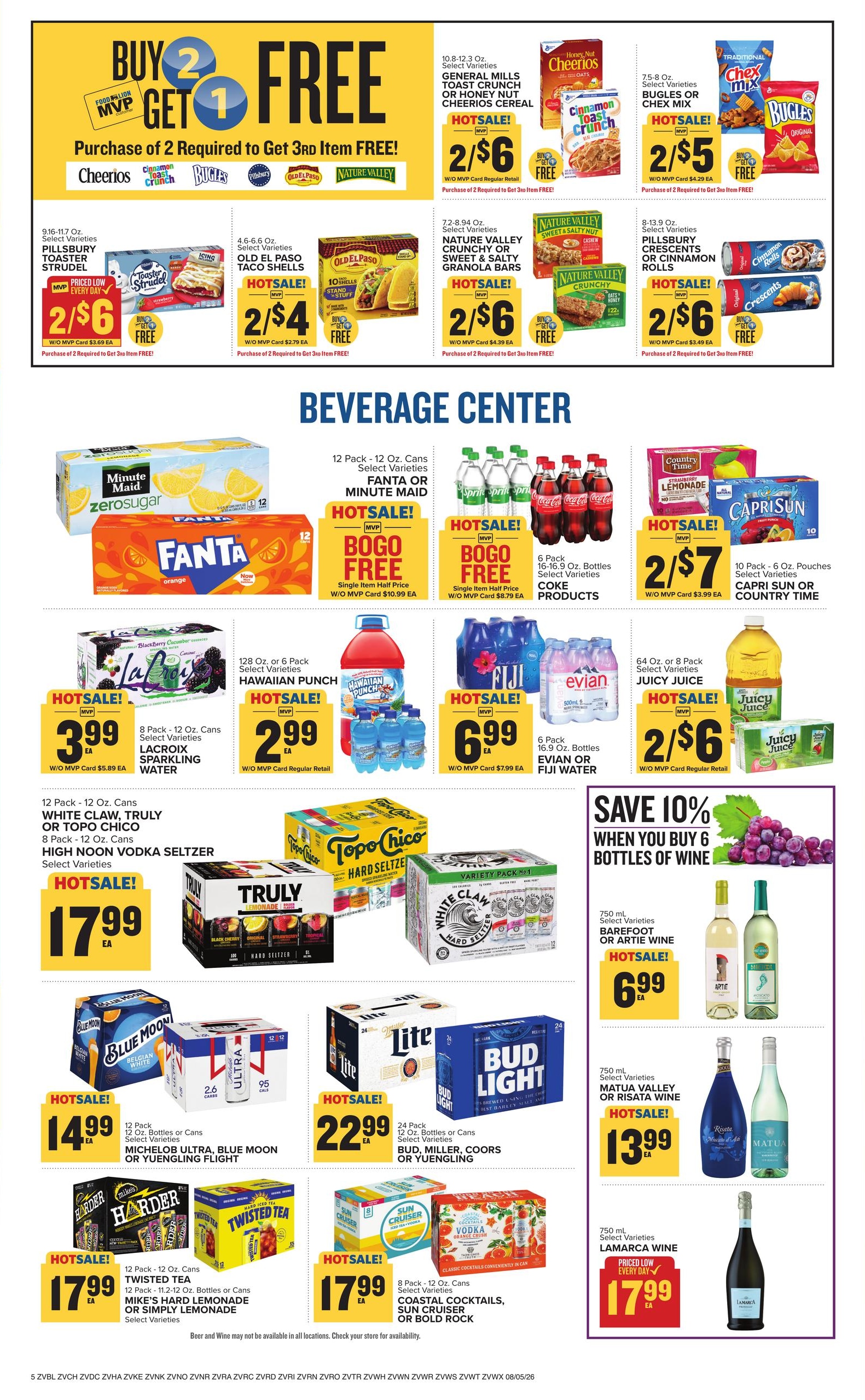 Food Lion (Alexandria–Arlington Area, VA) Weekly Ad August 5 - 11, 2026