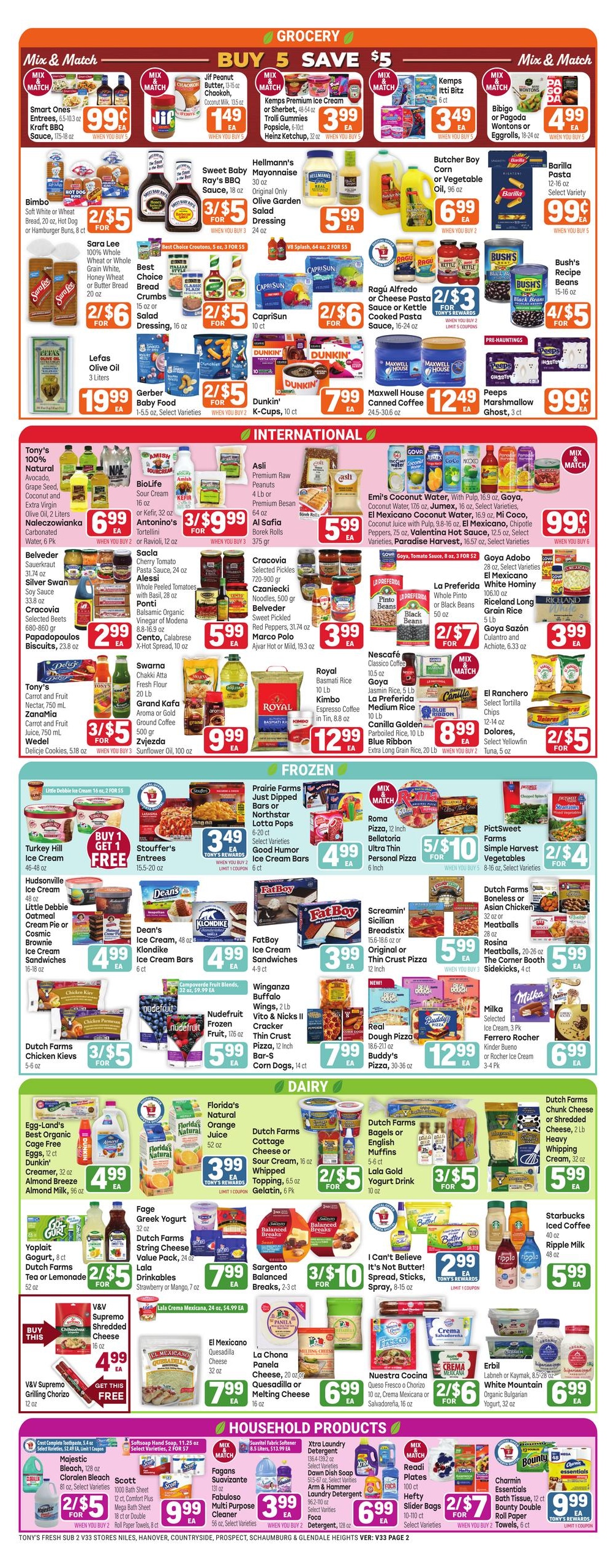 Tony's Fresh Market (Chicago–Wheaton Area, IL) Weekly Ad August 5 - 11, 2026