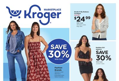 Kroger (AL, GA, SC) Home & Apparel Weekly Ad August 5 - 18, 2026
