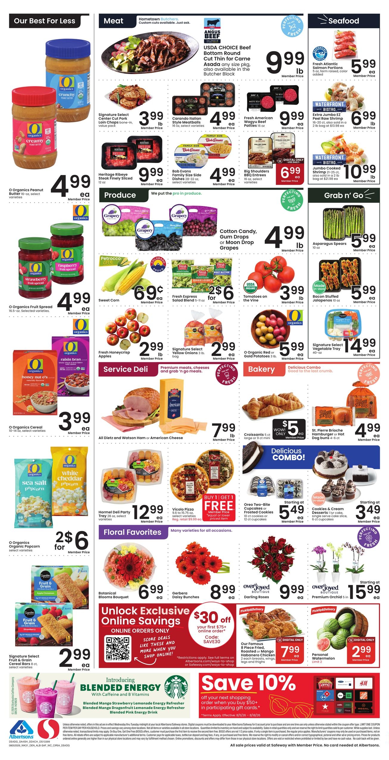 Safeway (Cheyenne Area, WY) Weekly Ad August 5 - 11, 2026
