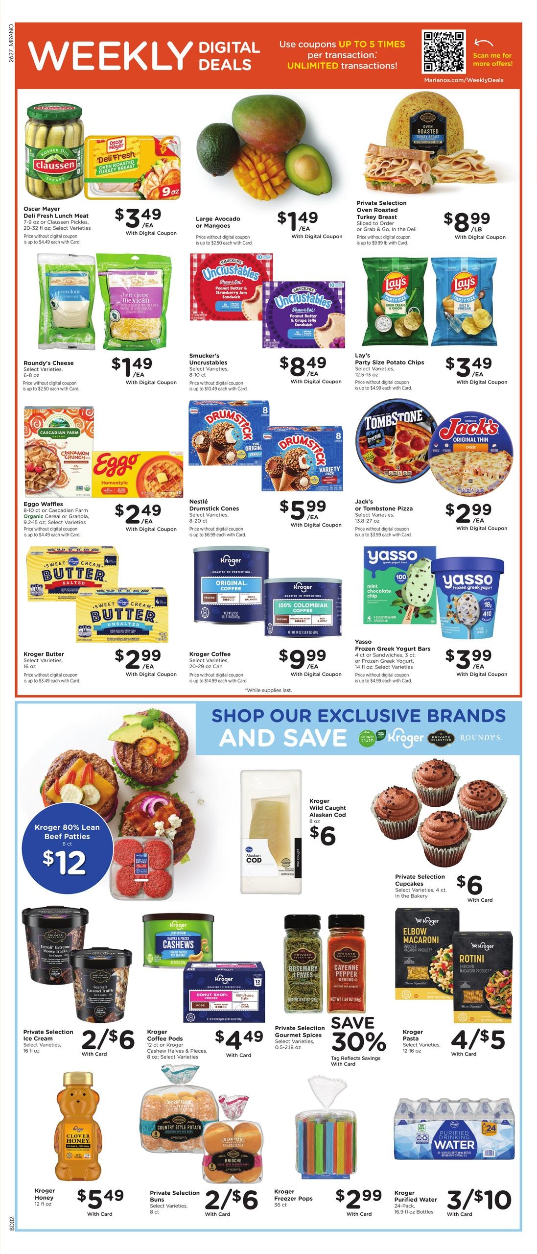 Mariano's (Lincolnwood–Evanston Area, IL) Weekly Ad August 5 - 11, 2026