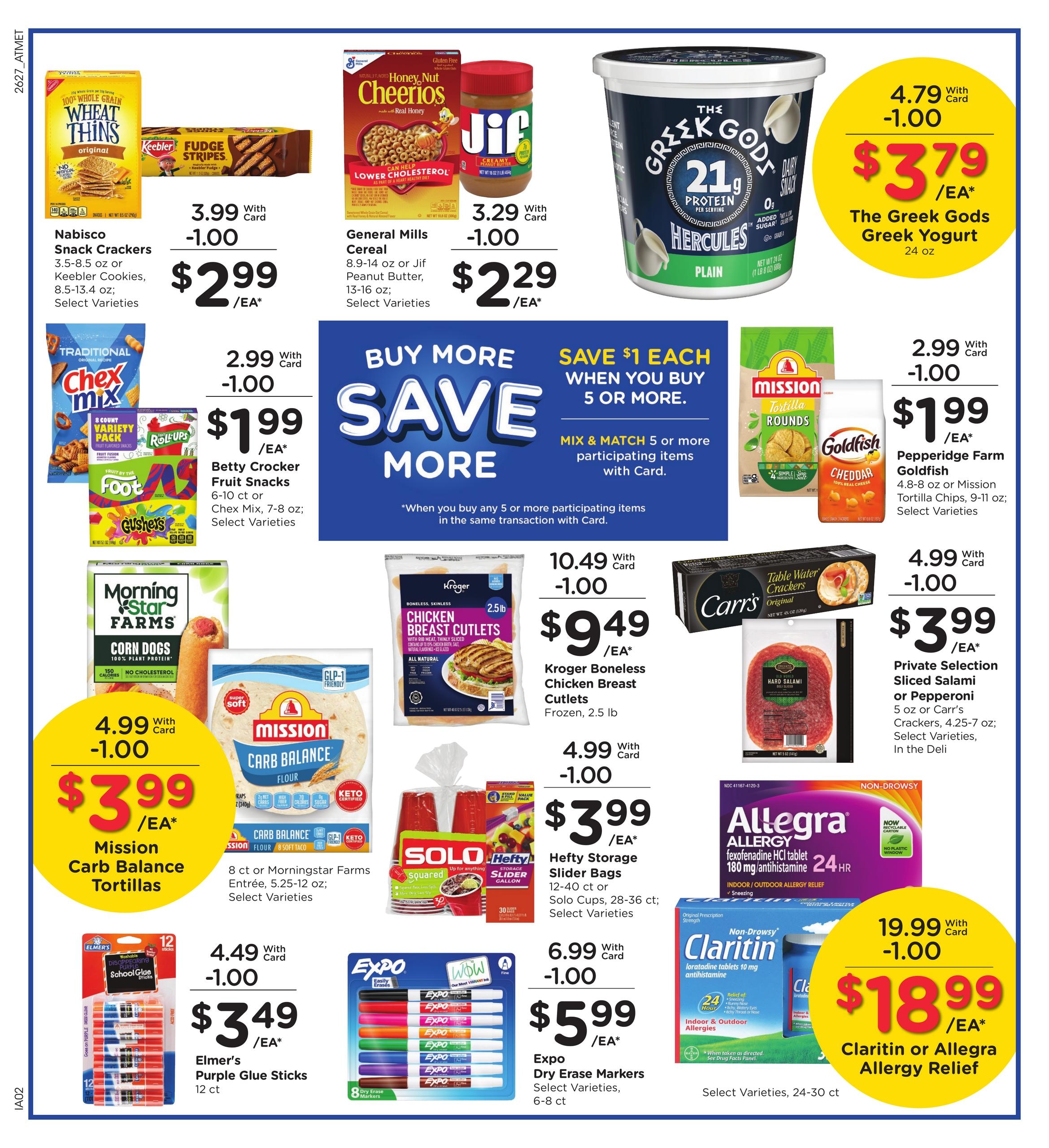 Kroger (Atlanta–Decatur Area, GA) Weekly Ad August 5 - 11, 2026