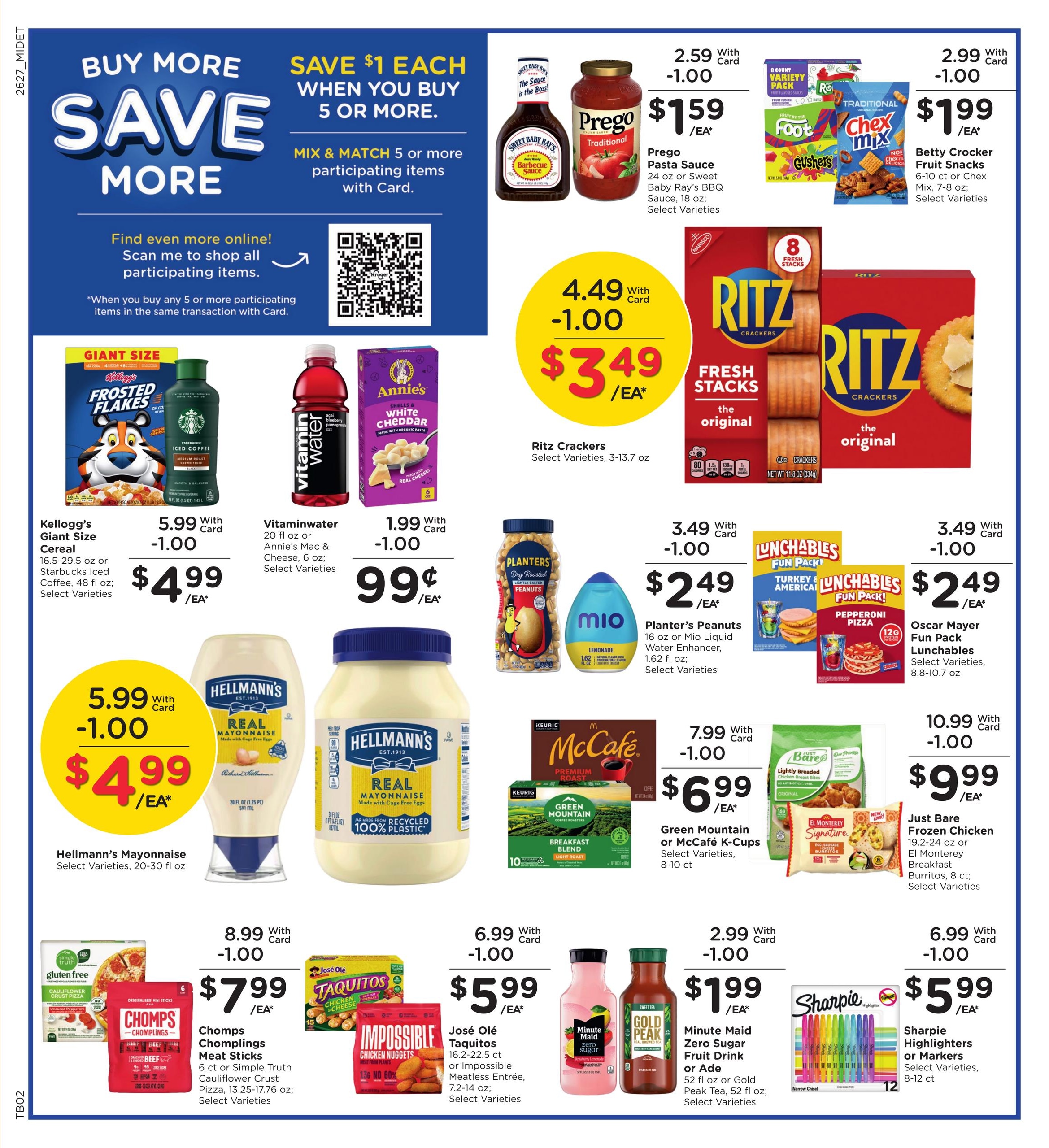 Kroger (Ann Arbor Area, MI) Weekly Ad August 5 - 11, 2026