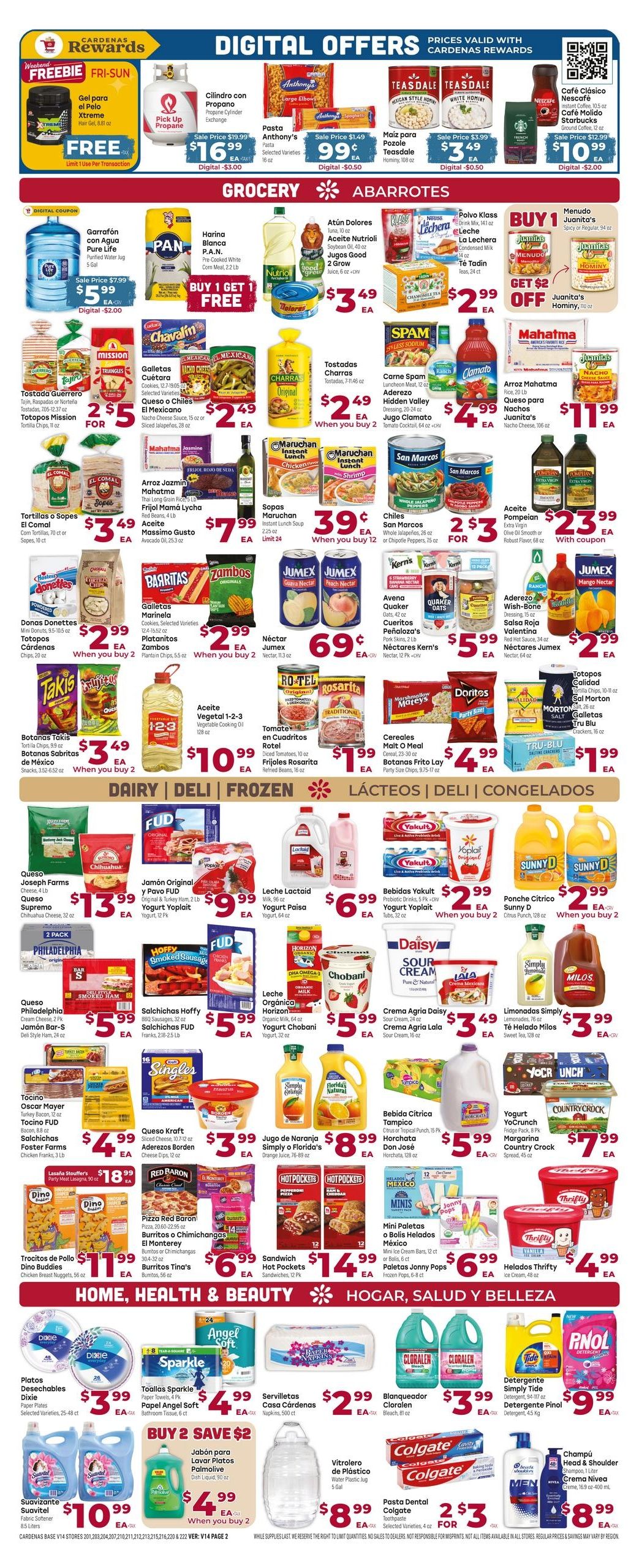 Cardenas Markets (Antioch Area, CA) Weekly Ad August 5 - 11, 2026