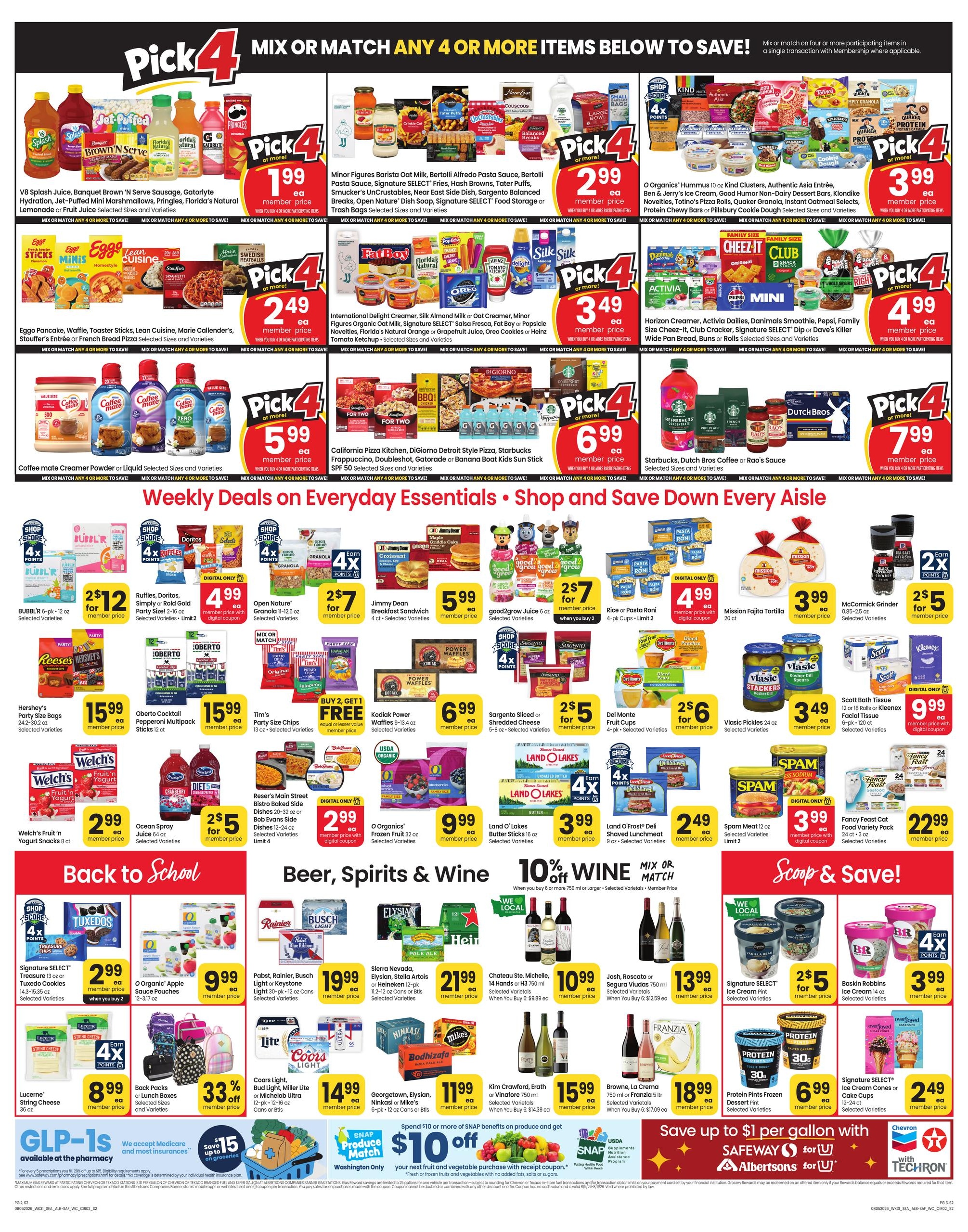 Albertsons (ID, WA) Weekly Ad August 5 - 11, 2026