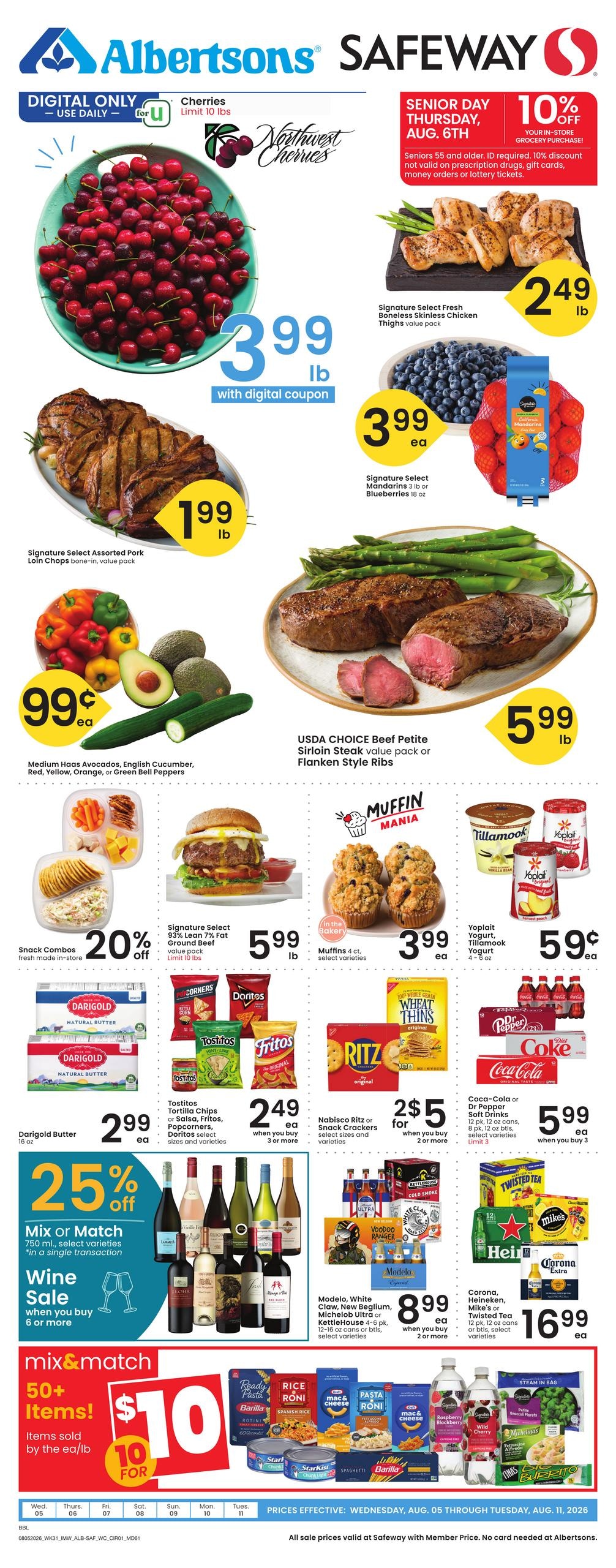 Albertsons (Bozeman Area, MT) Weekly Ad August 5 - 11, 2026