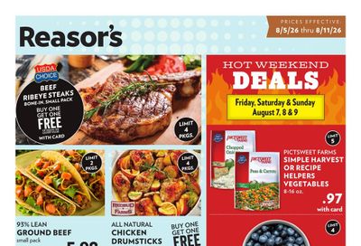 Reasor's (Tulsa–Broken Arrow Area, OK) Weekly Ad August 5 - 11, 2026