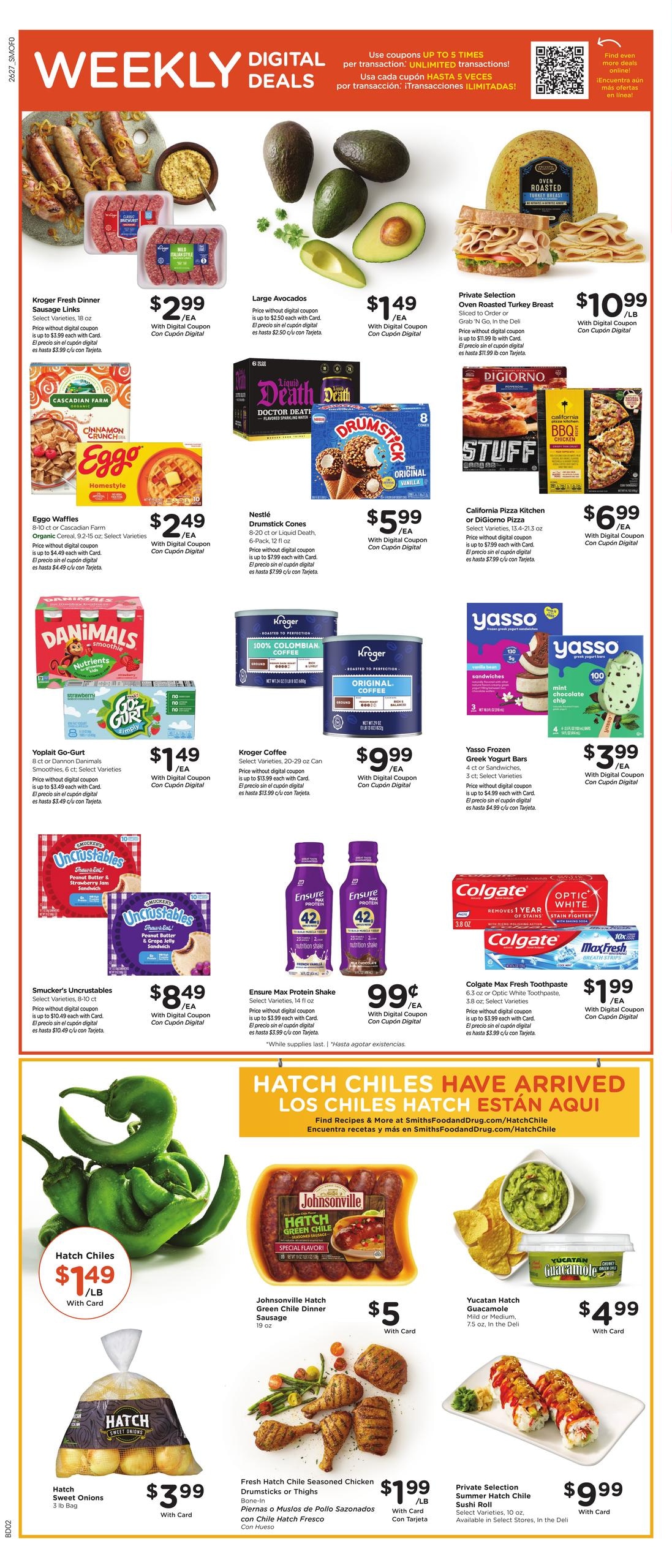 Smith's (Bozeman Area, MT) Weekly Ad August 5 - 11, 2026