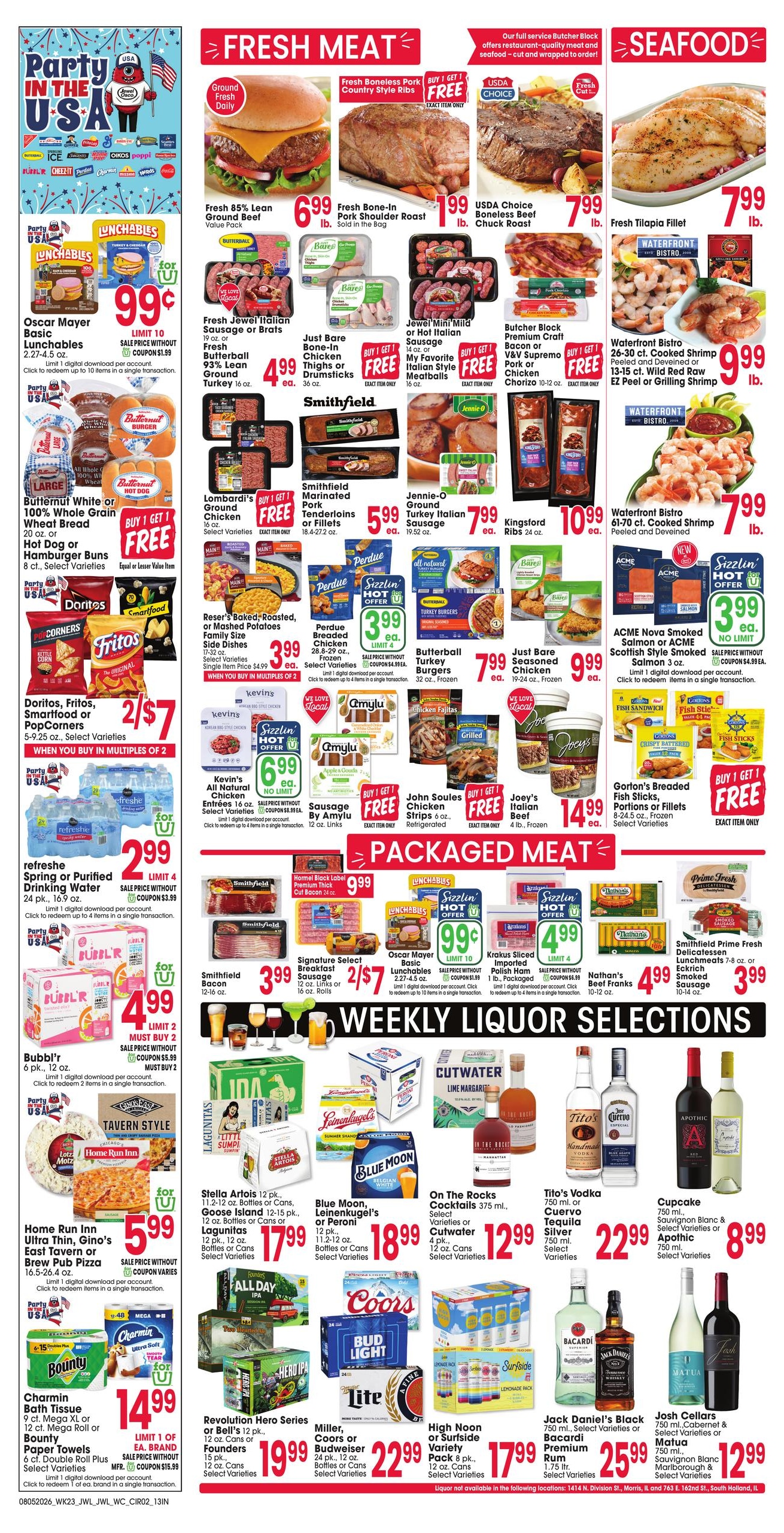 Jewel-Osco (IL, IN, MI) Weekly Ad August 5 - 11, 2026