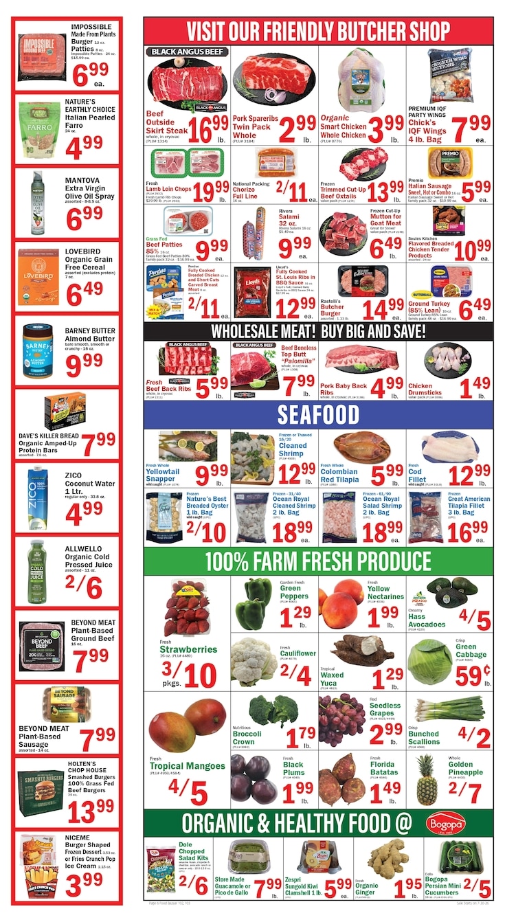 Food Bazaar (1009 Flatbush Ave, Flatbush, NY) Weekly Ad July 29 - August 5, 2026