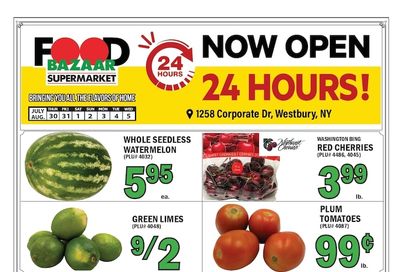 Food Bazaar (1258 Corporate Drive, Westbury, NY) Weekly Ad July 29 - August 5, 2026