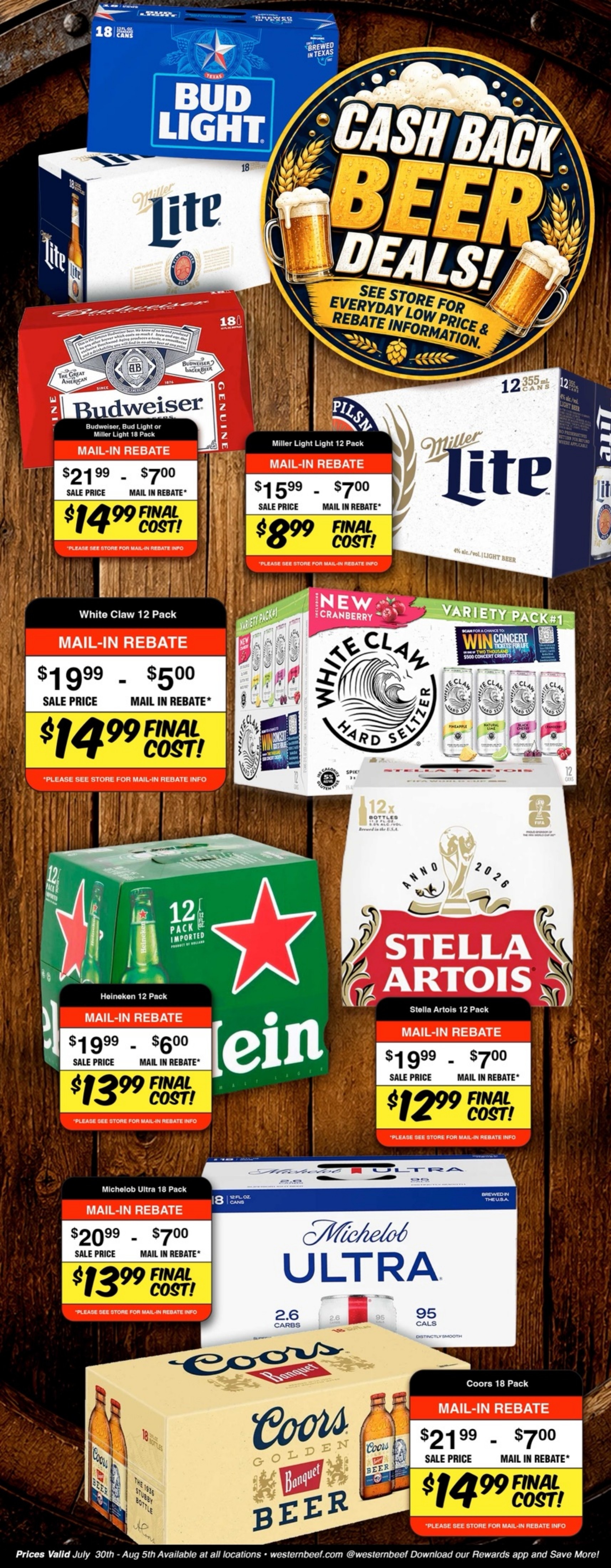 Western Beef (192 Voice, Road Carle Place, NY) Weekly Ad July 29 - August 5, 2026