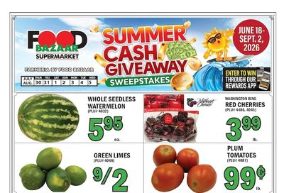 Food Bazaar (217-20 Linden Blvd, Queens, NY) Weekly Ad July 29 - August 5, 2026