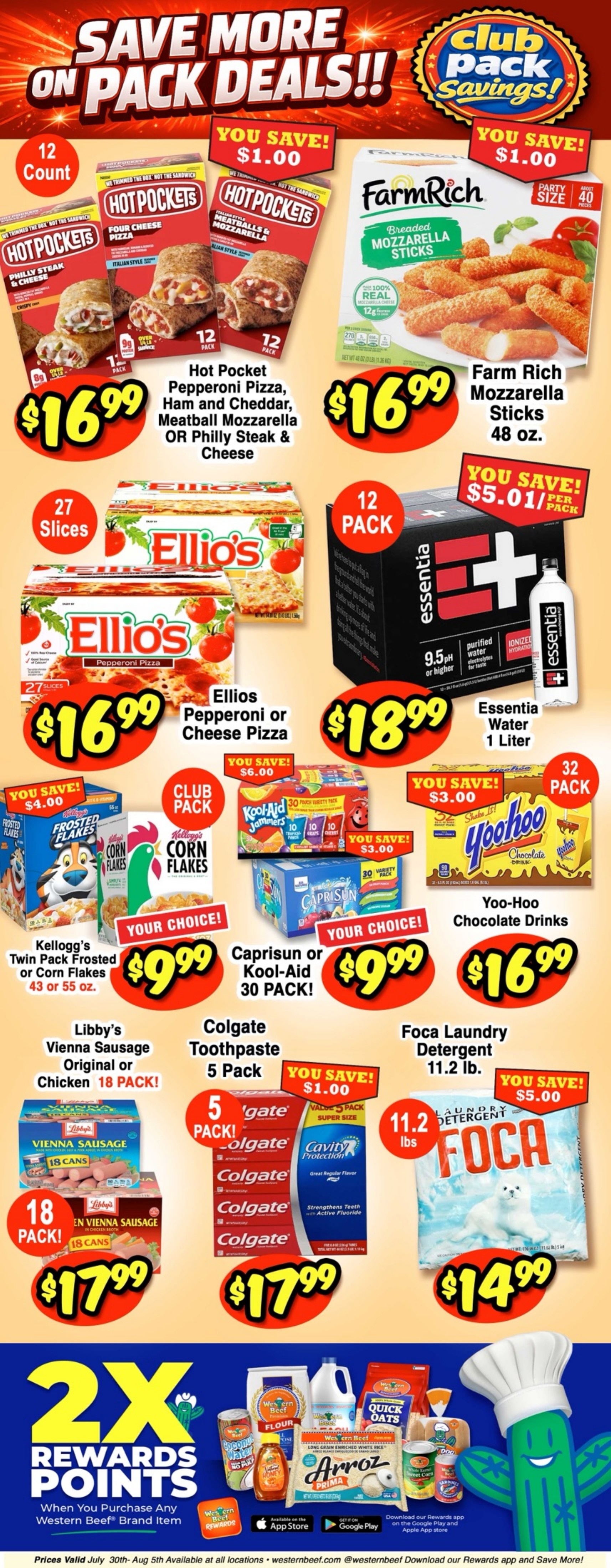 Western Beef Weekly Ad July 29 - August 5, 2026