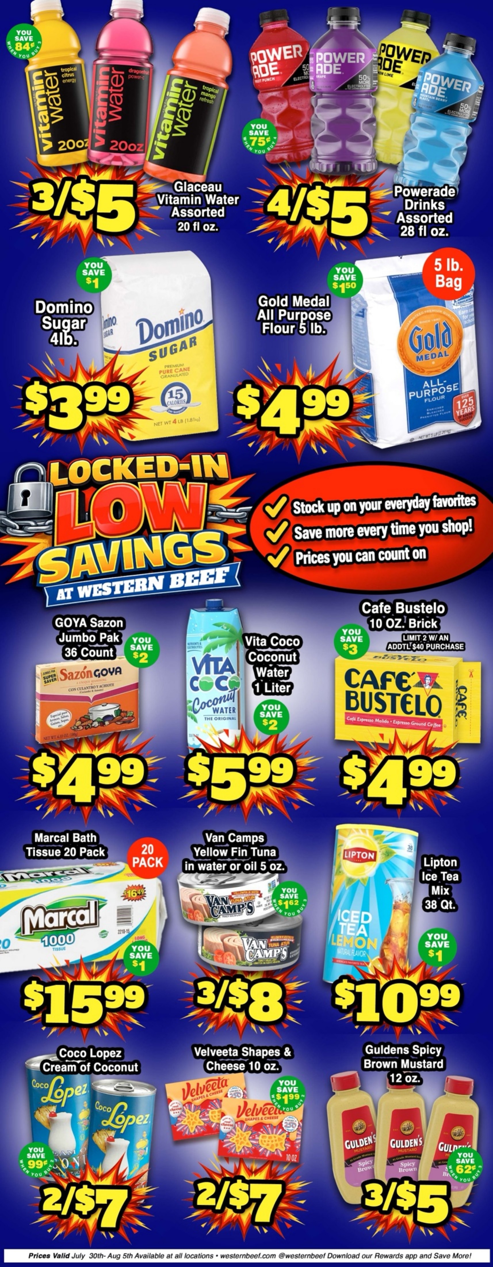Western Beef Weekly Ad July 29 - August 5, 2026