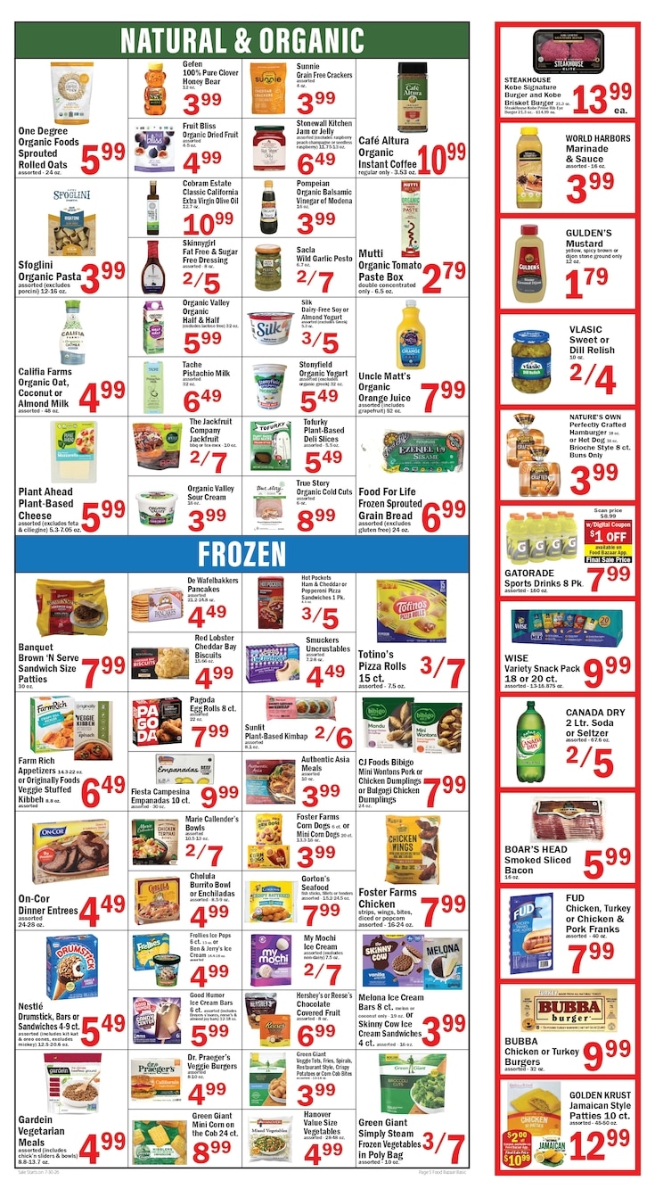 Food Bazaar (New Jersey) Weekly Ad July 29 - August 5, 2026