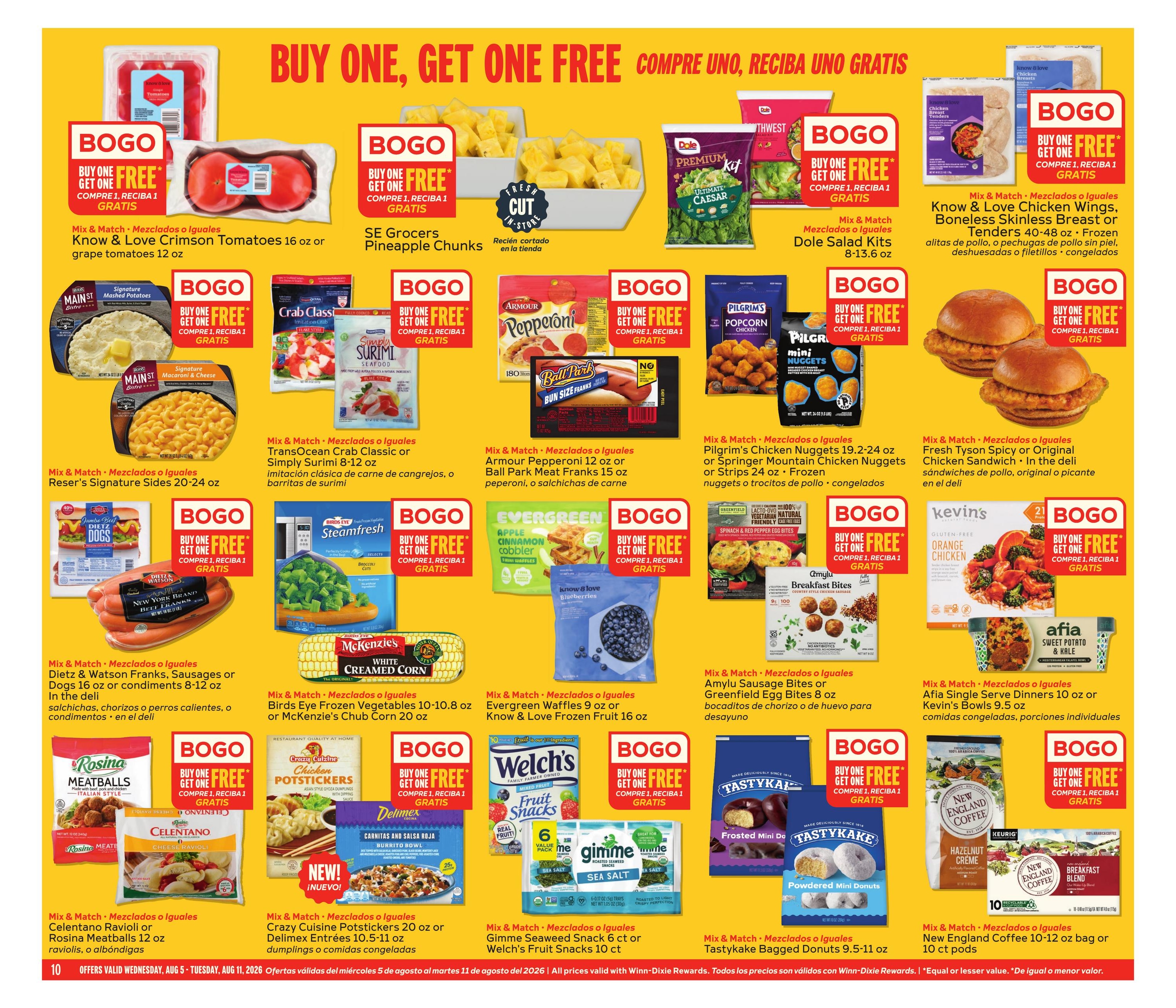 Winn-Dixie (Boca Raton Area, FL) Weekly Ad August 5 - 11, 2026