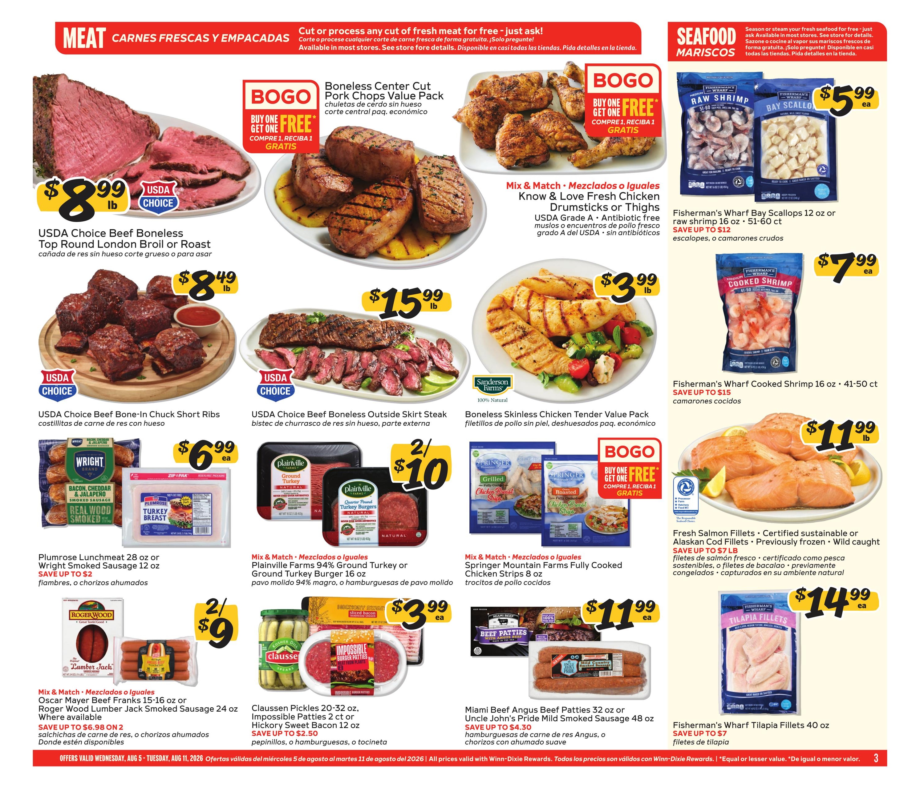 Winn-Dixie (Boca Raton Area, FL) Weekly Ad August 5 - 11, 2026