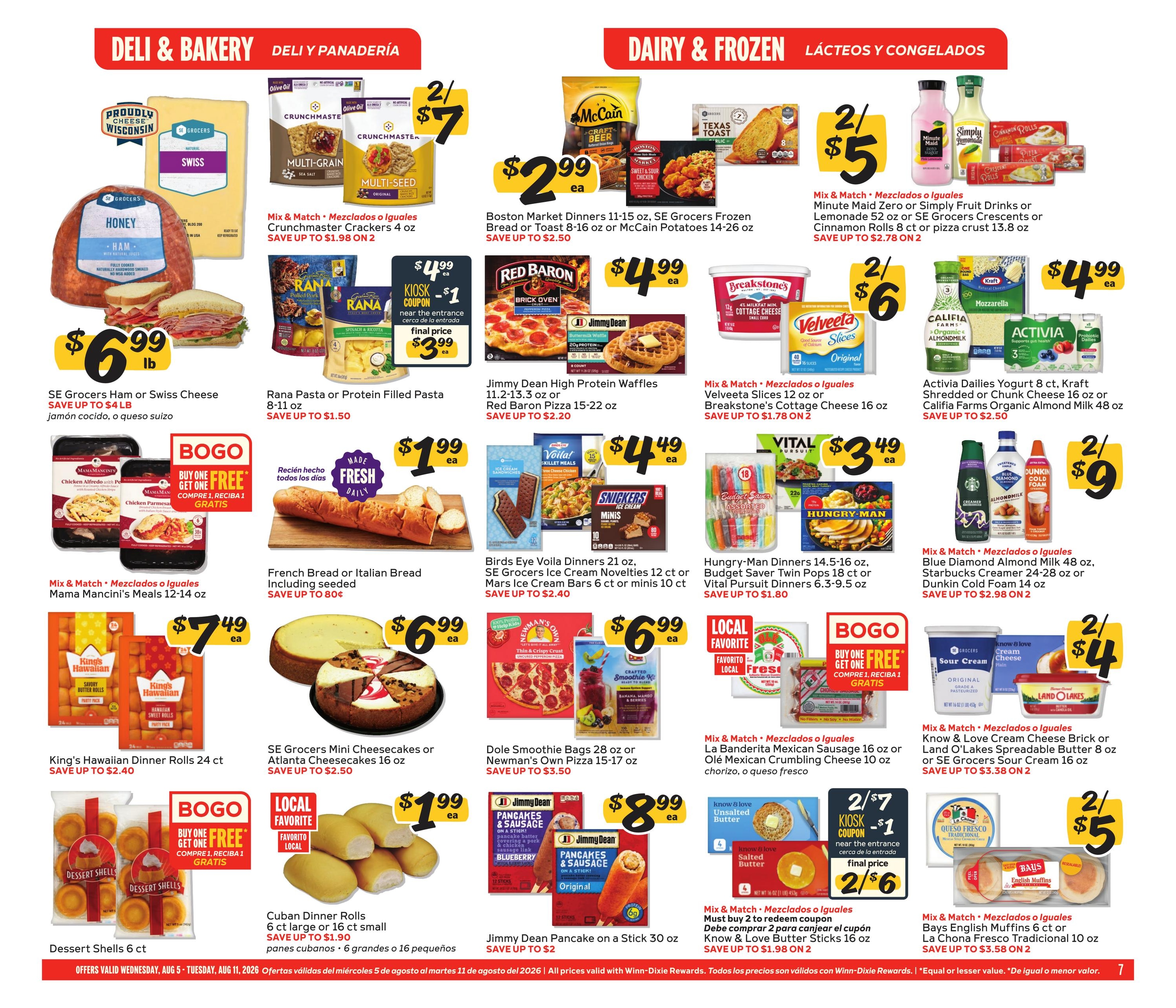 Winn-Dixie (Boca Raton Area, FL) Weekly Ad August 5 - 11, 2026