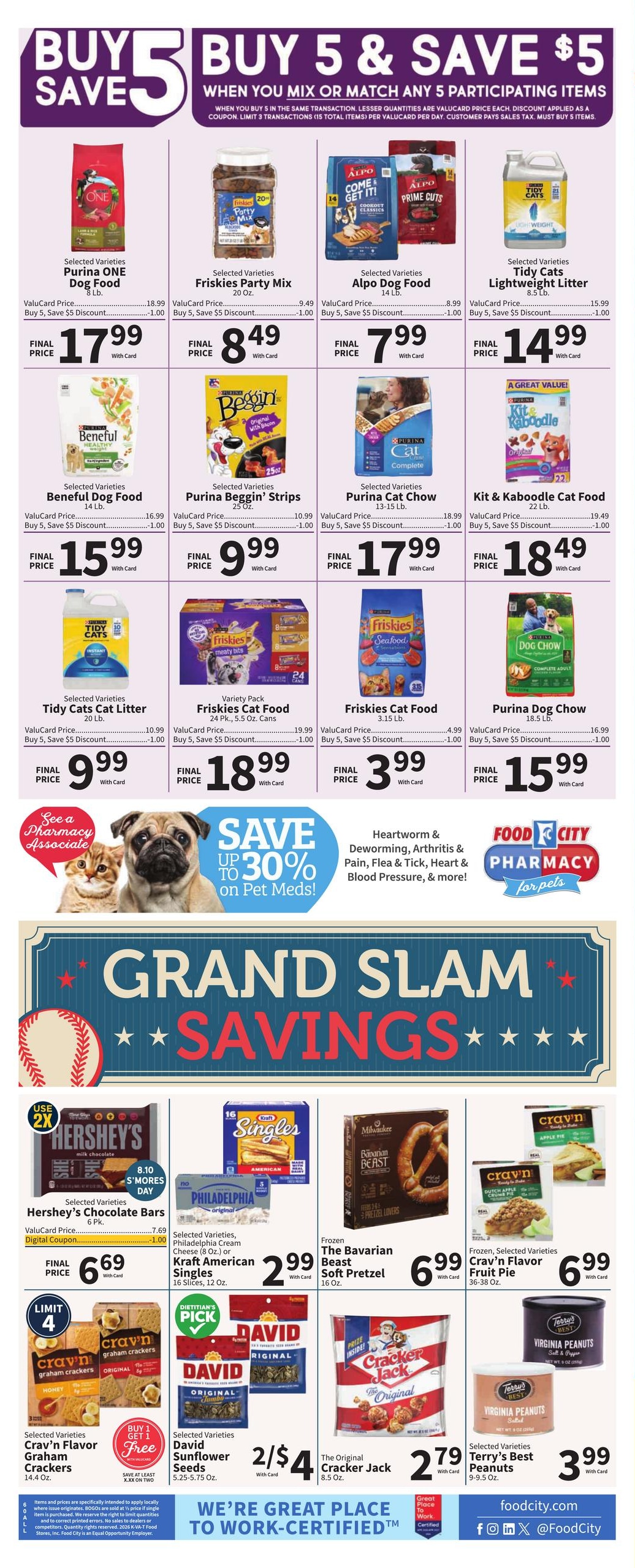 FoodCity (Huntsville Area, AL) Weekly Ad August 5 - 11, 2026