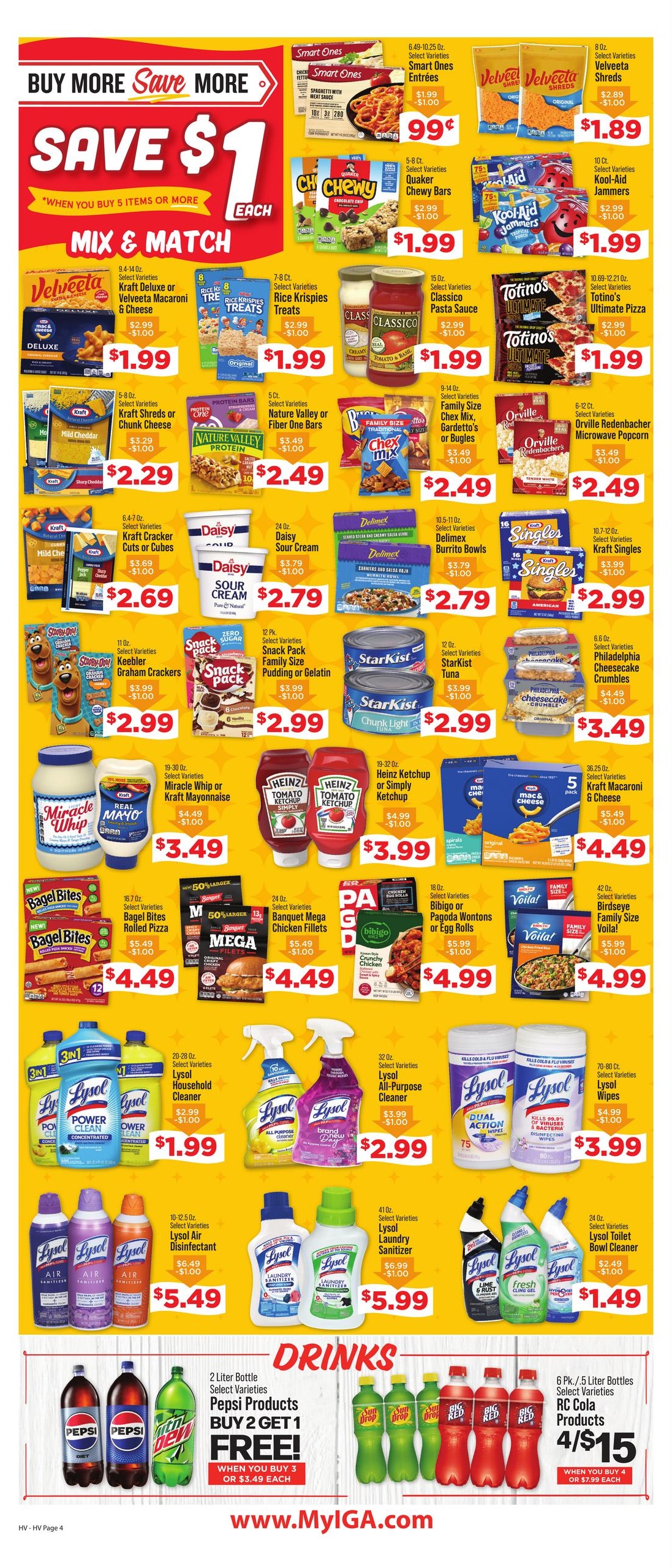 IGA (Huntsville Area, AL) Weekly Ad August 5 - 11, 2026