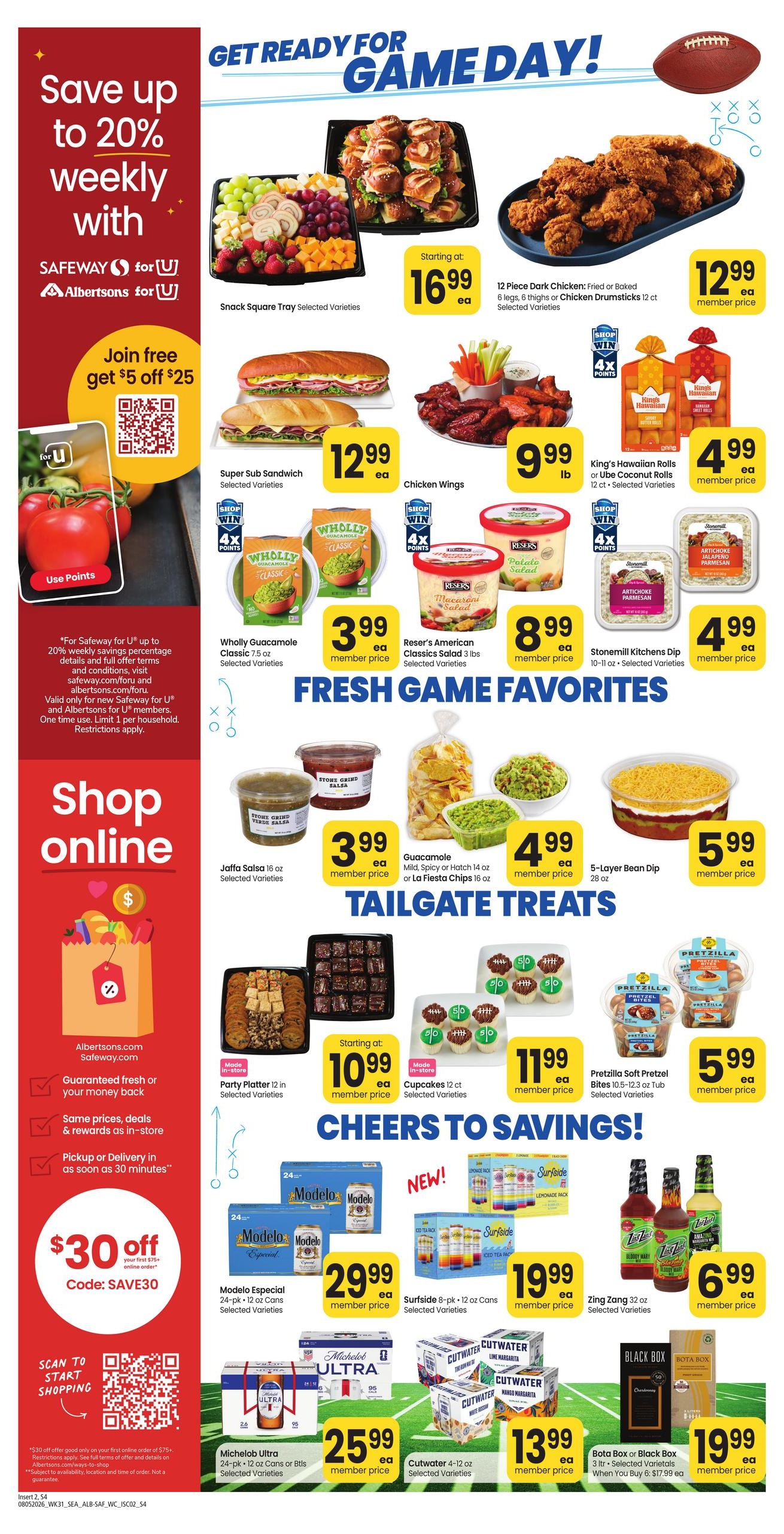 Albertsons (Lewiston Area, ID) Weekly Ad August 5 - 11, 2026