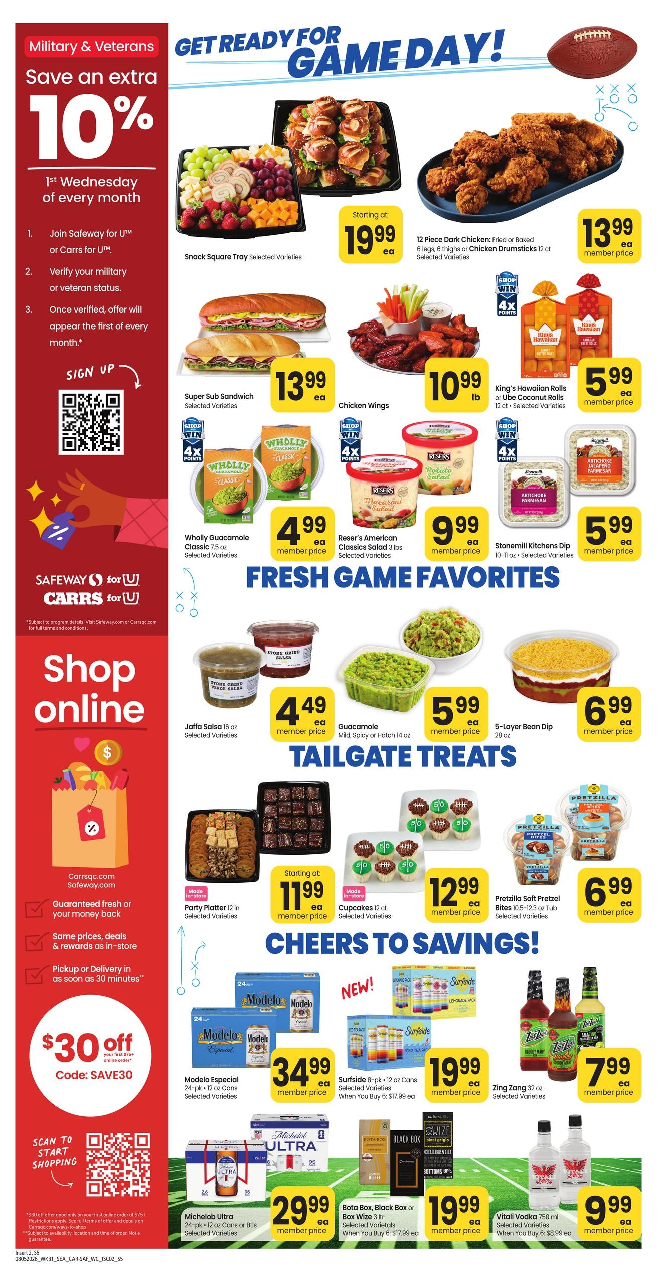 Carrs Weekly Ad August 5 - 11, 2026
